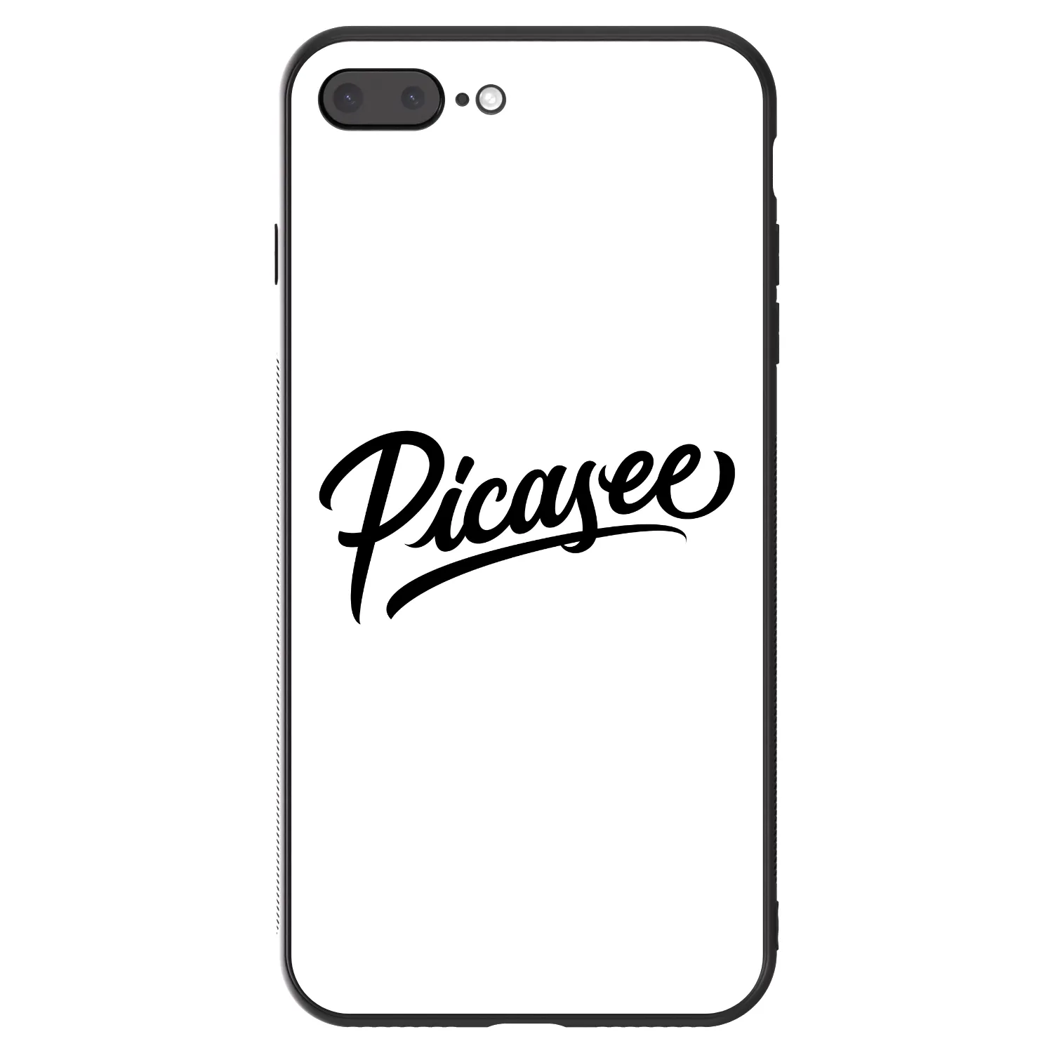Picasee ULTIMATE CASE für Apple iPhone 8 Plus - Picasee - old logo - black