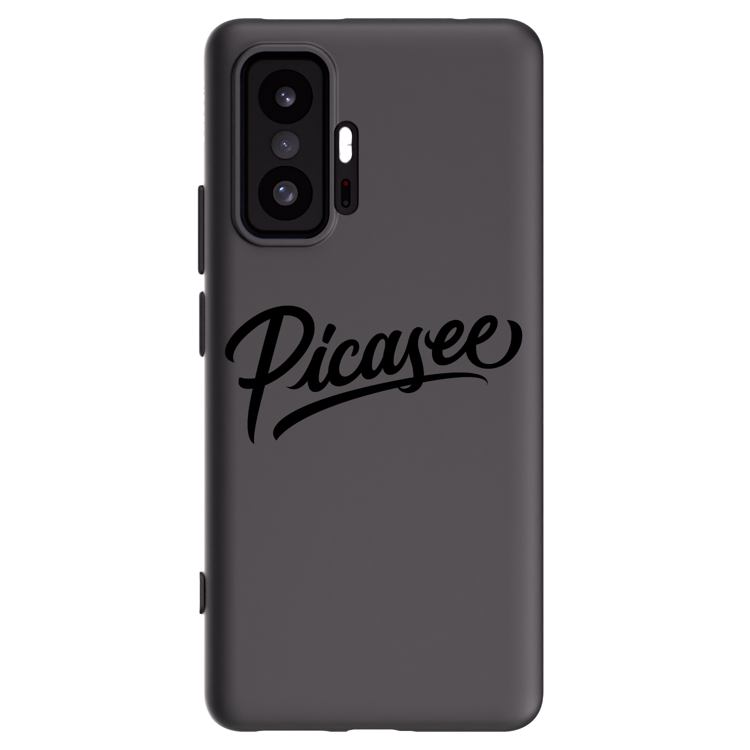 Picasee Xiaomi 11T Hülle - Schwarzes Silikon - Picasee - old logo - black