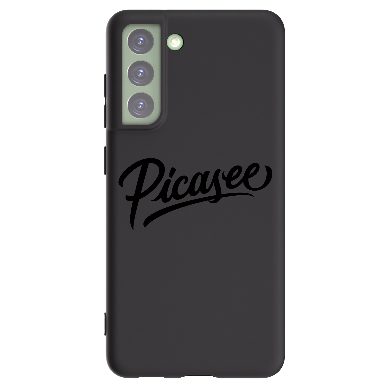 Picasee Samsung Galaxy S21 FE 5G Hülle - Schwarzes Silikon - Picasee - old logo - black