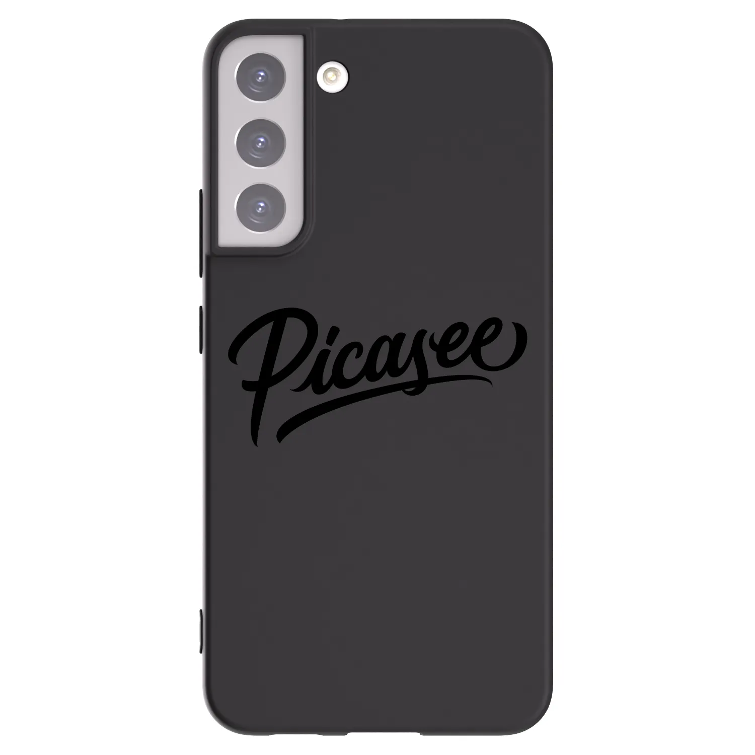 Picasee Samsung Galaxy S22+ 5G Hülle - Schwarzes Silikon - Picasee - old logo - black