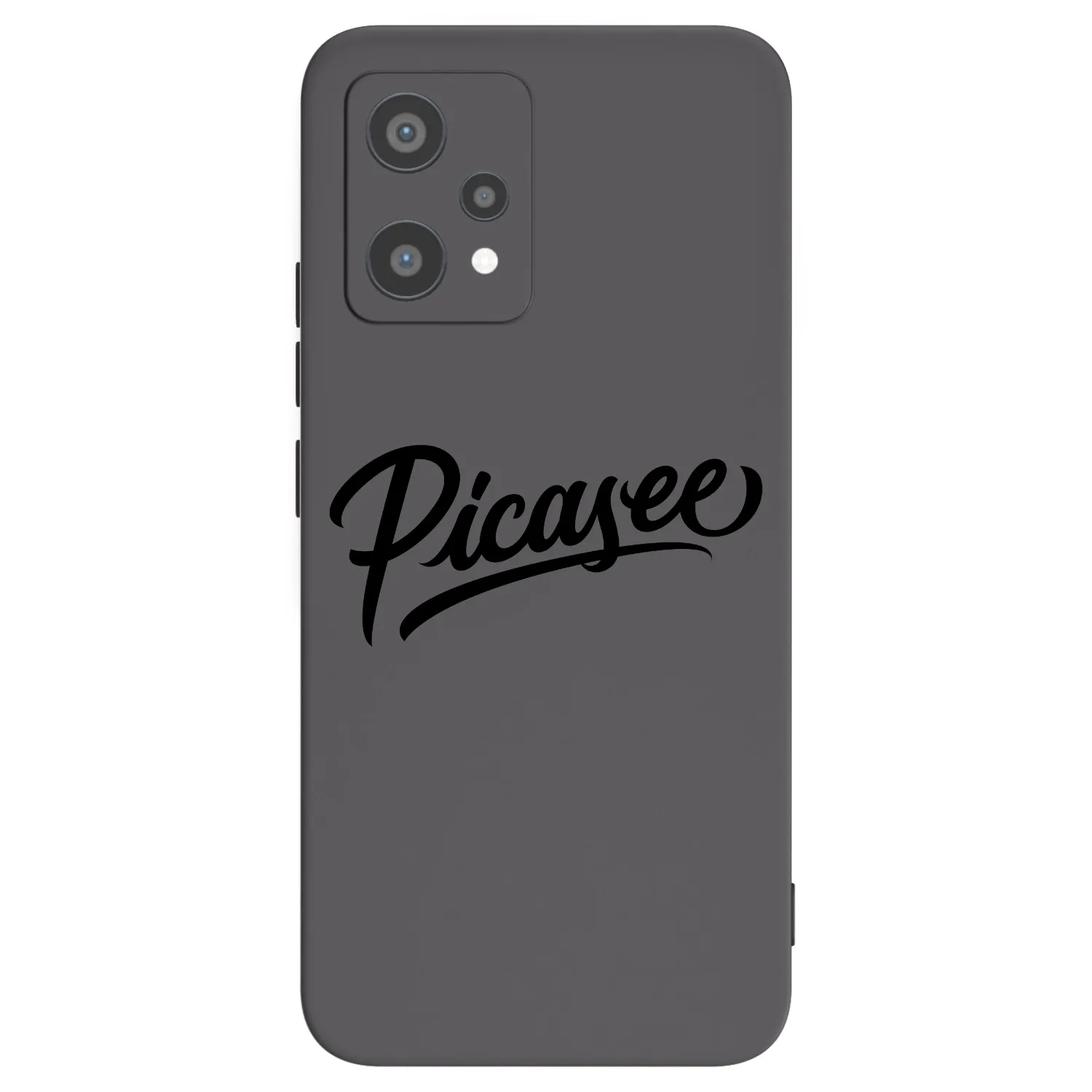 Picasee Realme 9 Pro 5G Hülle - Schwarzes Silikon - Picasee - old logo - black