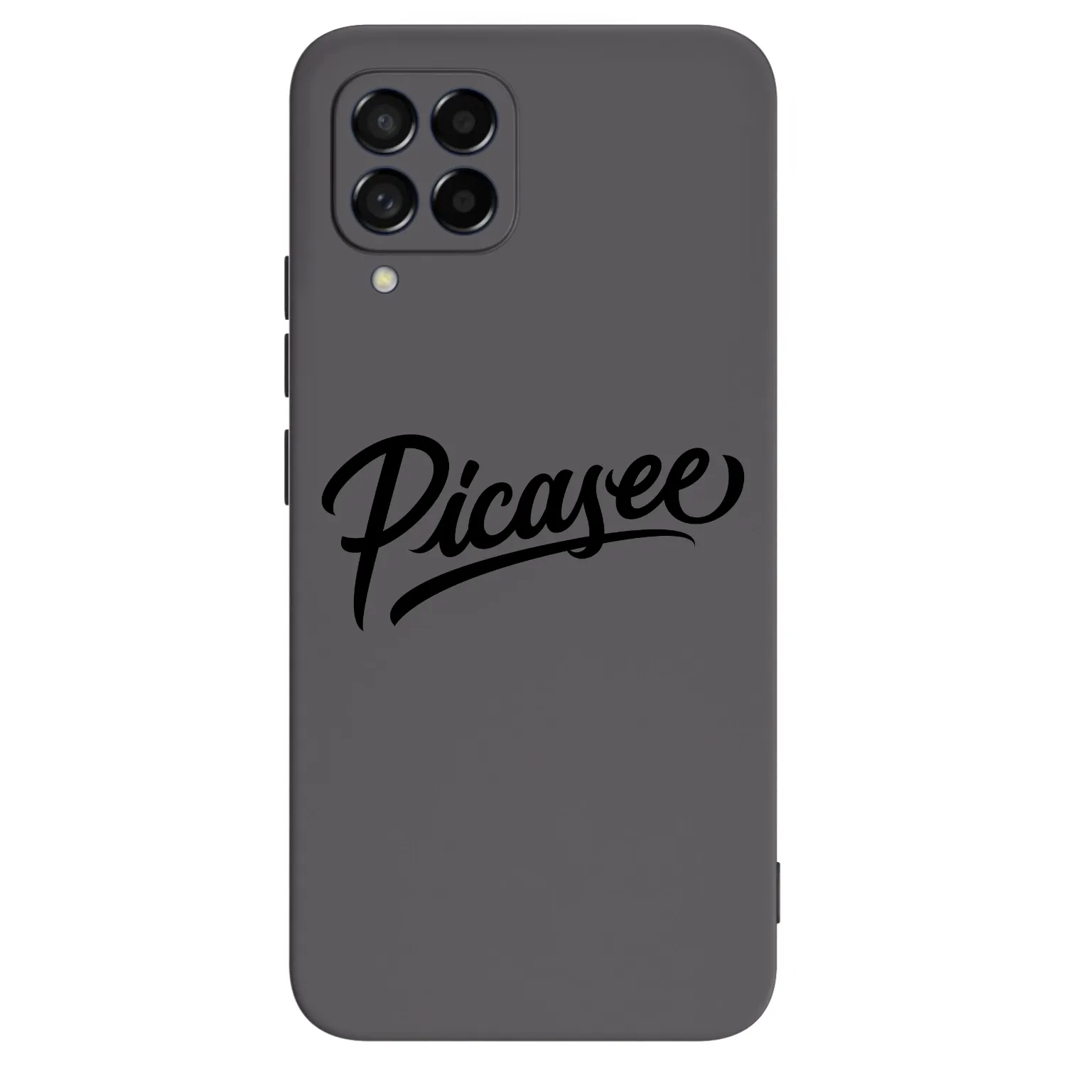 Picasee Samsung Galaxy M53 5G Hülle - Schwarzes Silikon - Picasee - old logo - black