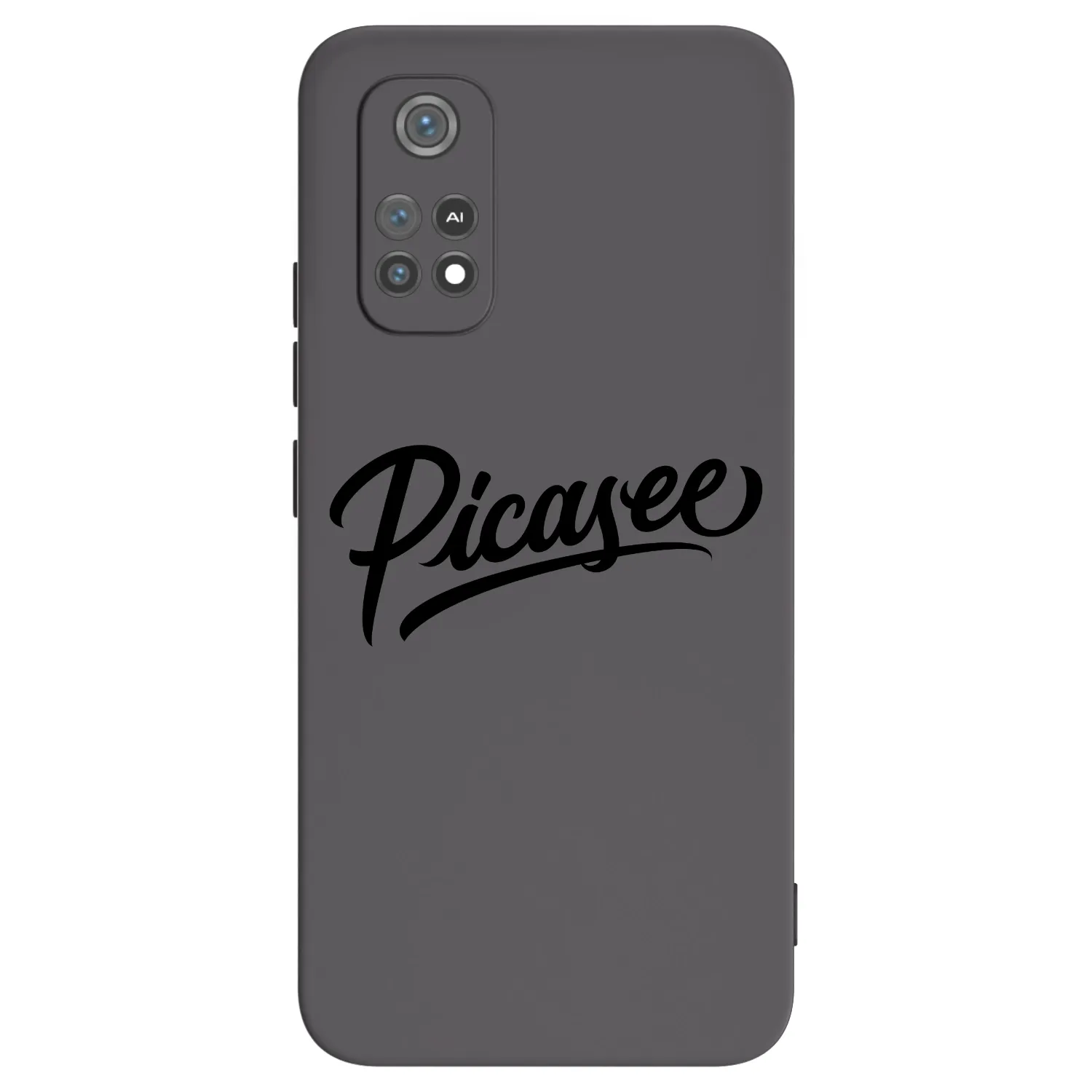 Picasee Xiaomi Poco M4 Pro Hülle - Schwarzes Silikon - Picasee - old logo - black