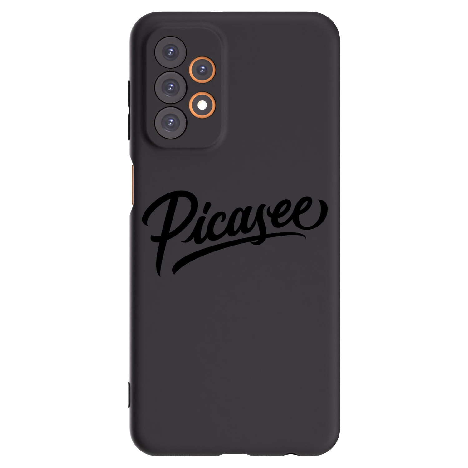 Picasee Samsung Galaxy A23 A236B 5G Hülle - Schwarzes Silikon - Picasee - old logo - black