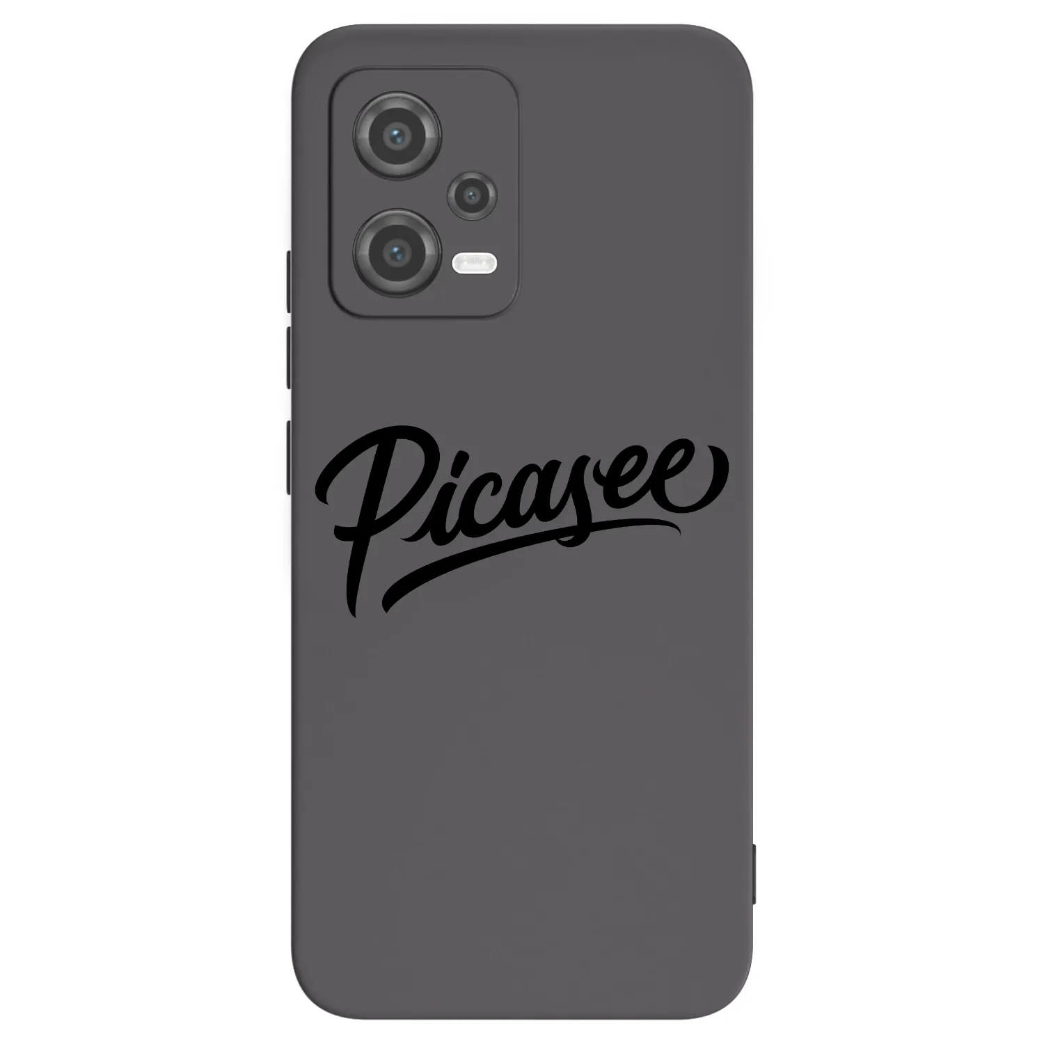 Picasee Xiaomi Poco X5 Hülle - Schwarzes Silikon - Picasee - old logo - black