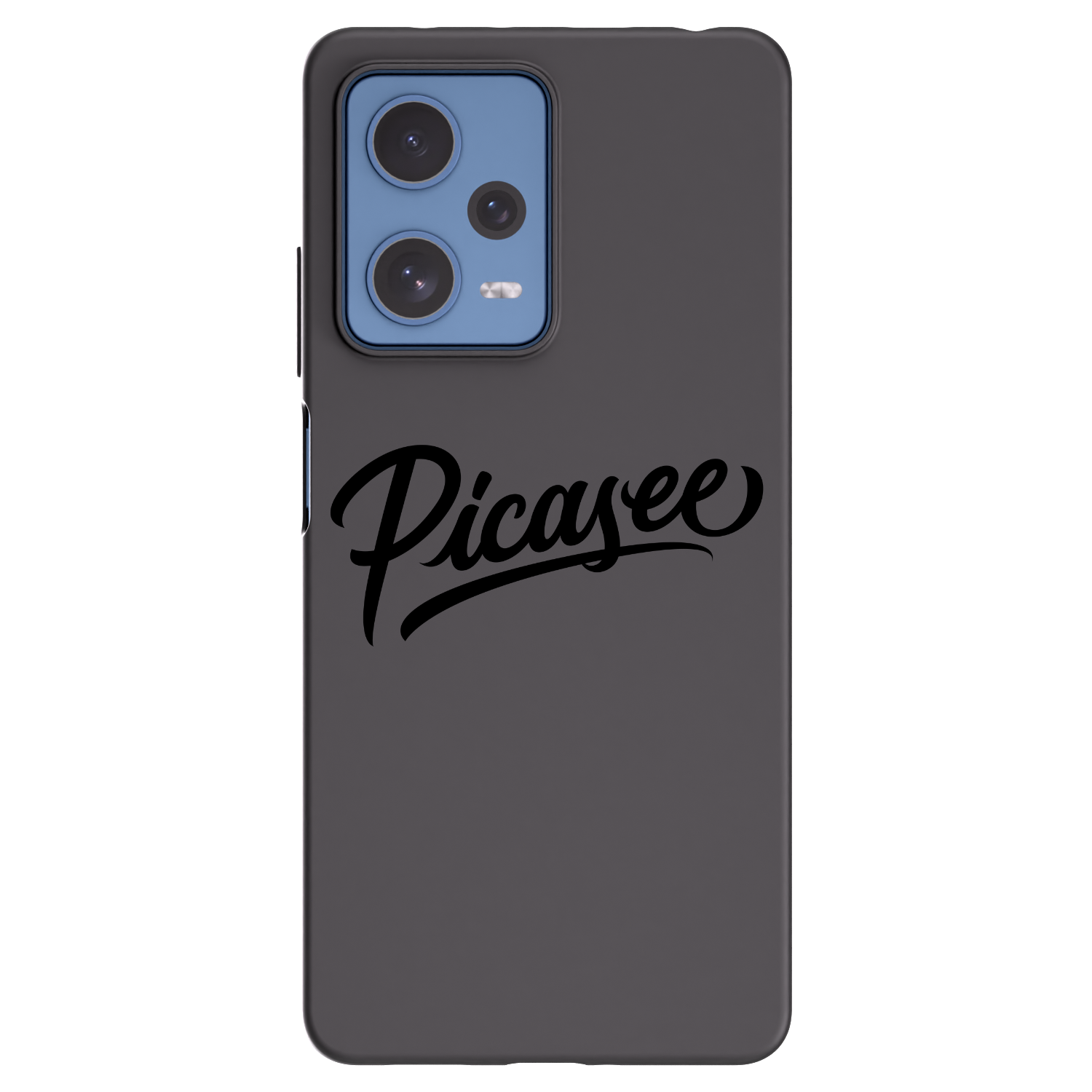 Picasee Xiaomi Redmi Note 12 Pro 5G Hülle - Schwarzes Silikon - Picasee - old logo - black