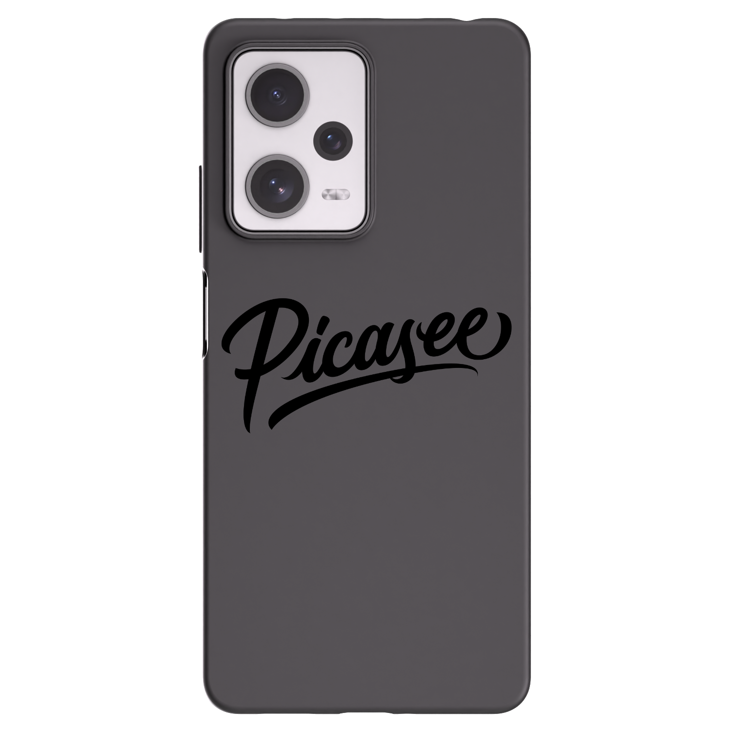 Picasee Xiaomi Redmi Note 12 Pro+ 5G Hülle - Schwarzes Silikon - Picasee - old logo - black