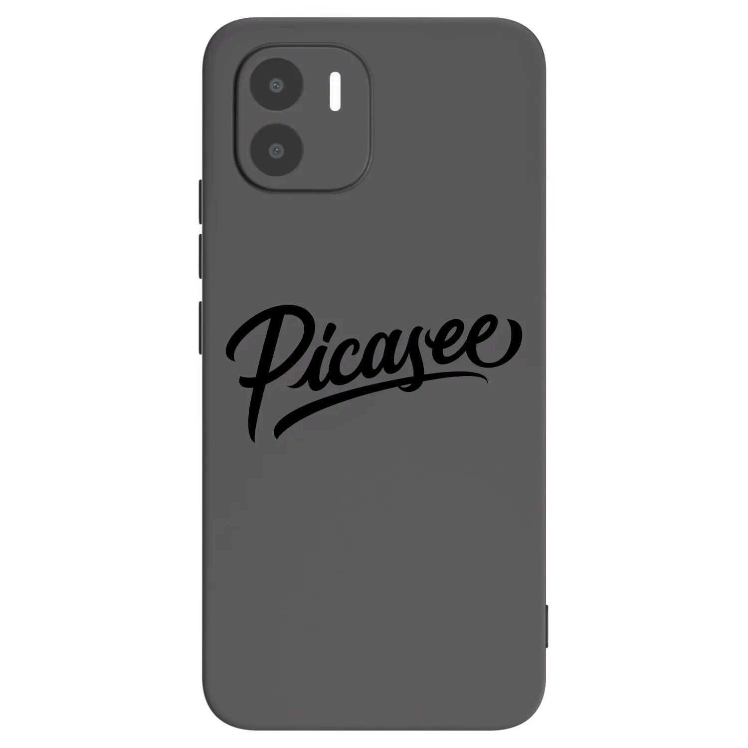 Picasee Xiaomi Redmi A2 Hülle - Schwarzes Silikon - Picasee - old logo - black