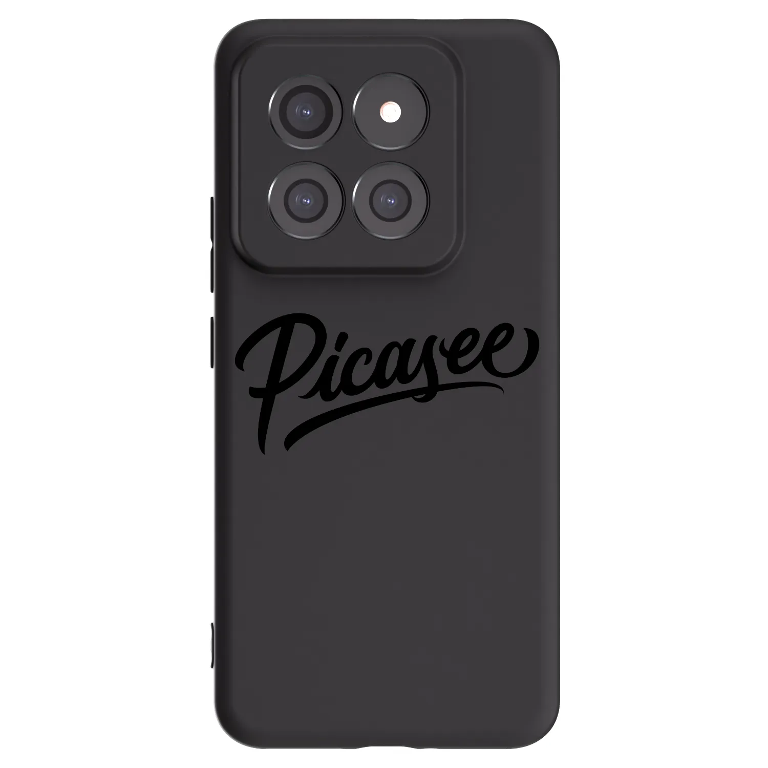 Picasee Xiaomi 14 Pro Hülle - Schwarzes Silikon - Picasee - old logo - black