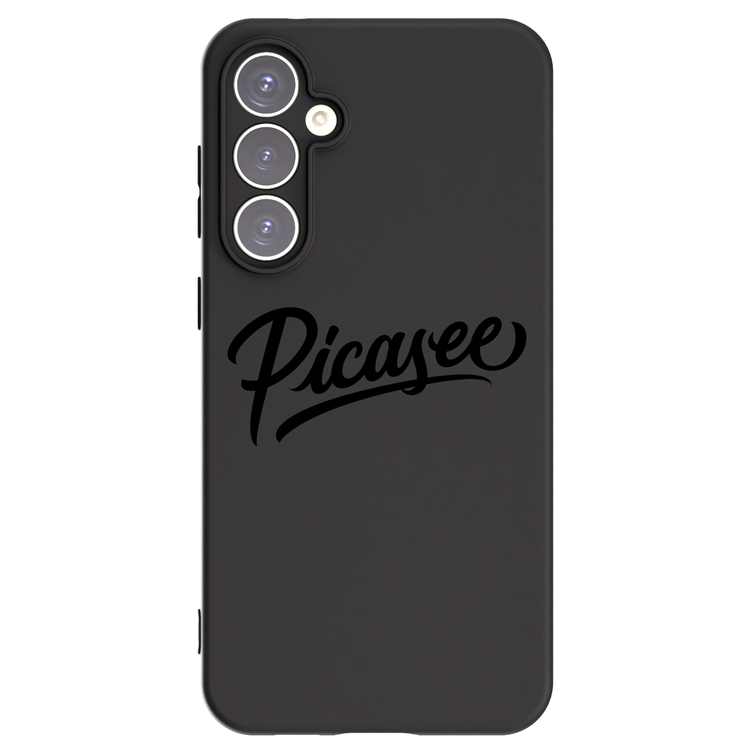 Picasee Samsung Galaxy S23 FE S711B Hülle - Schwarzes Silikon - Picasee - old logo - black
