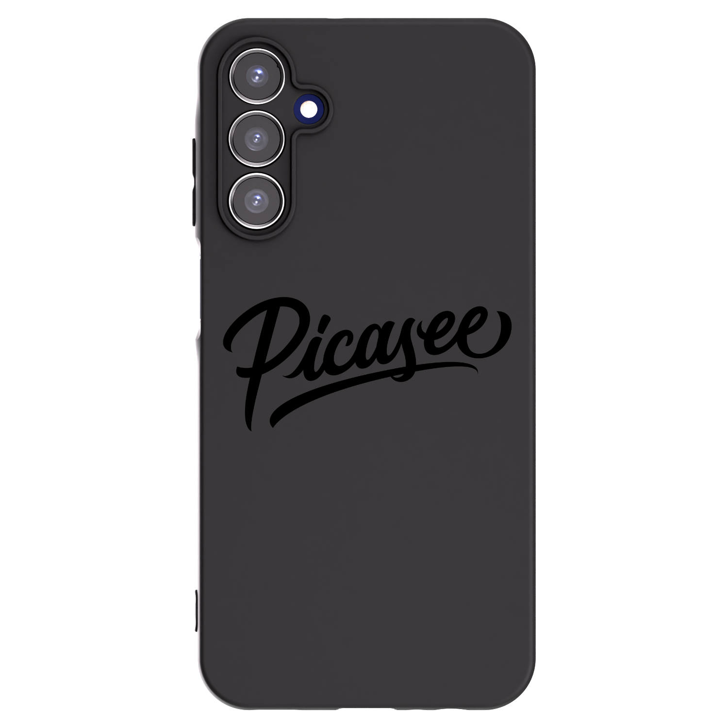 Picasee Samsung Galaxy A15 A156B 5G Hülle - Schwarzes Silikon - Picasee - old logo - black