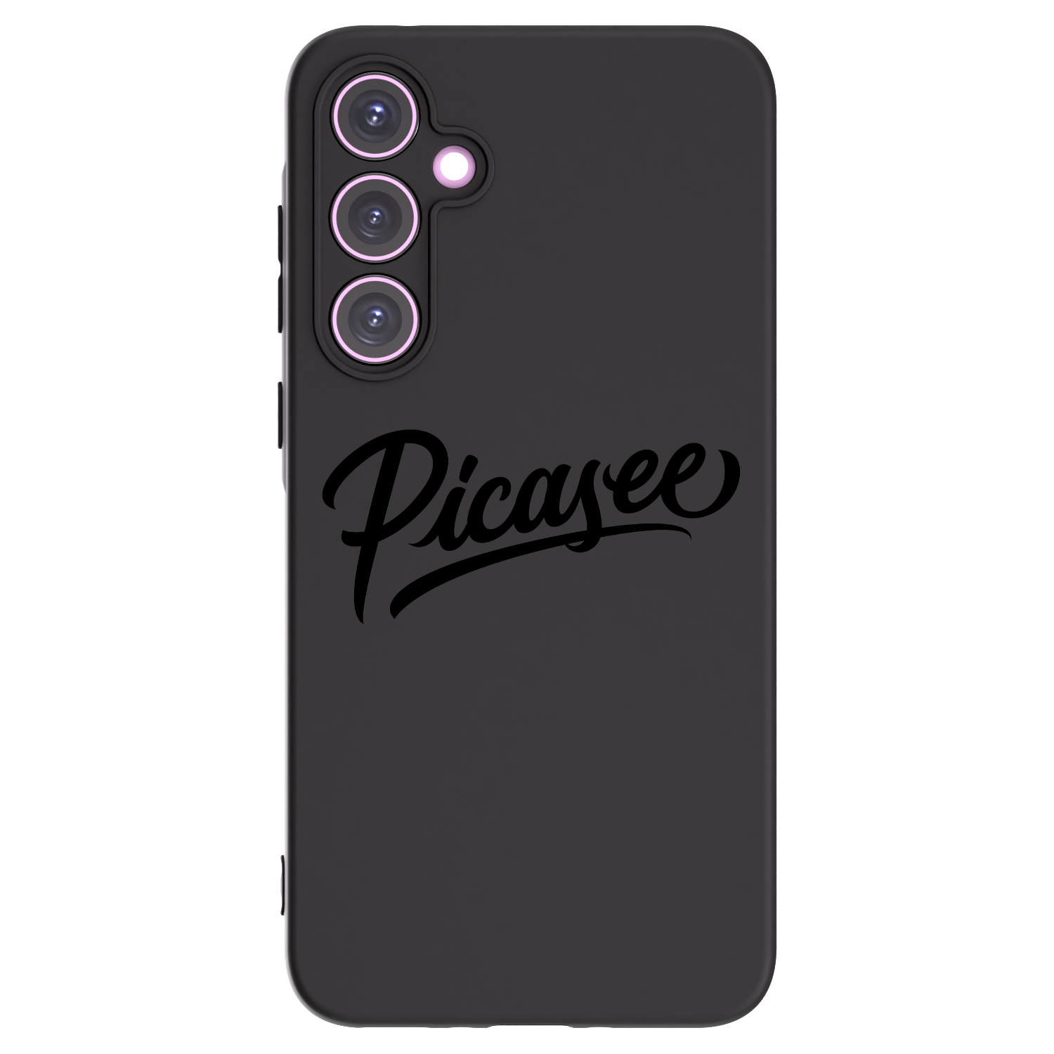 Picasee Samsung Galaxy A35 5G A356B Hülle - Schwarzes Silikon - Picasee - old logo - black