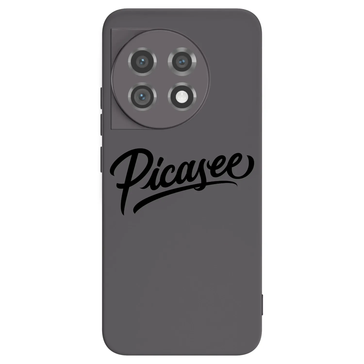 Picasee OnePlus 11 5G Hülle - Schwarzes Silikon - Picasee - old logo - black