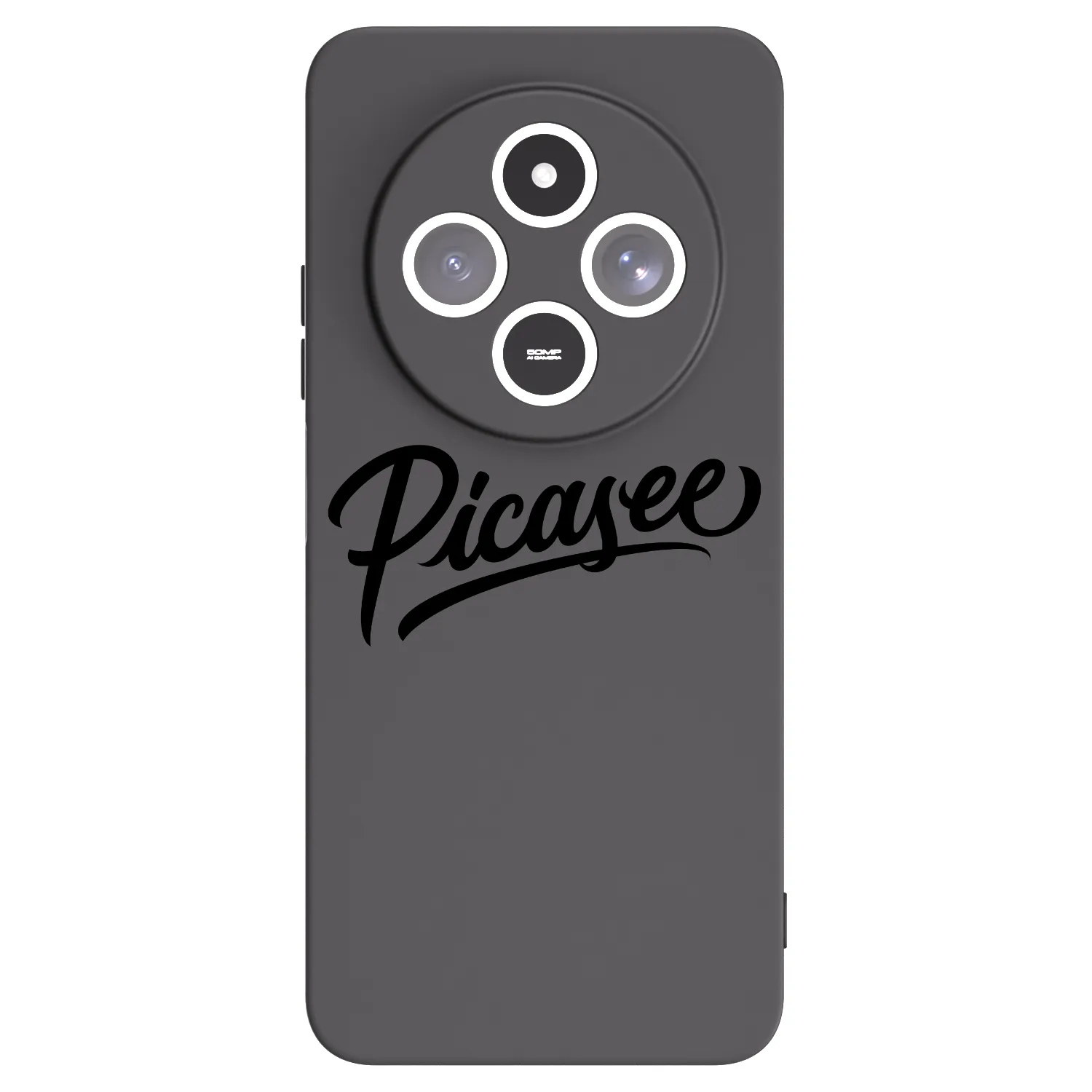 Picasee Xiaomi Redmi 14C Hülle - Schwarzes Silikon - Picasee - old logo - black