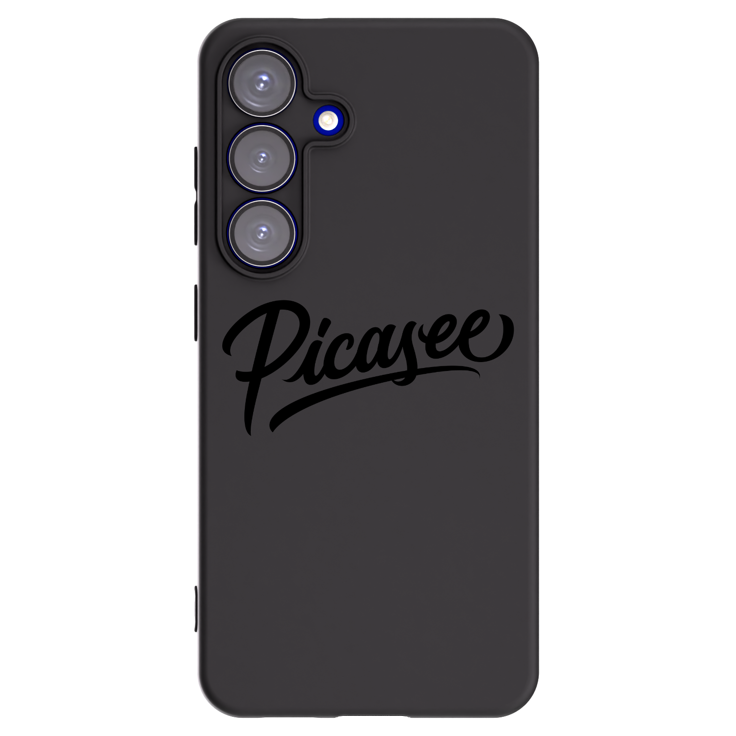Picasee Samsung Galaxy S25 5G Hülle - Schwarzes Silikon - Picasee - old logo - black
