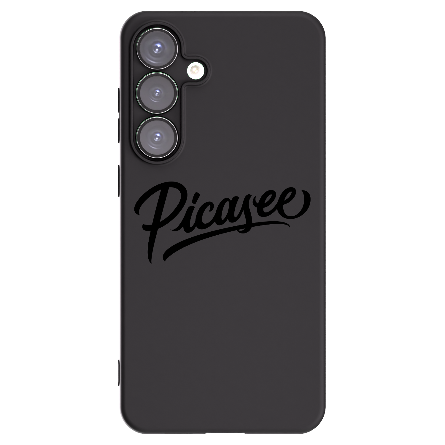 Picasee Samsung Galaxy S25+ 5G Hülle - Schwarzes Silikon - Picasee - old logo - black