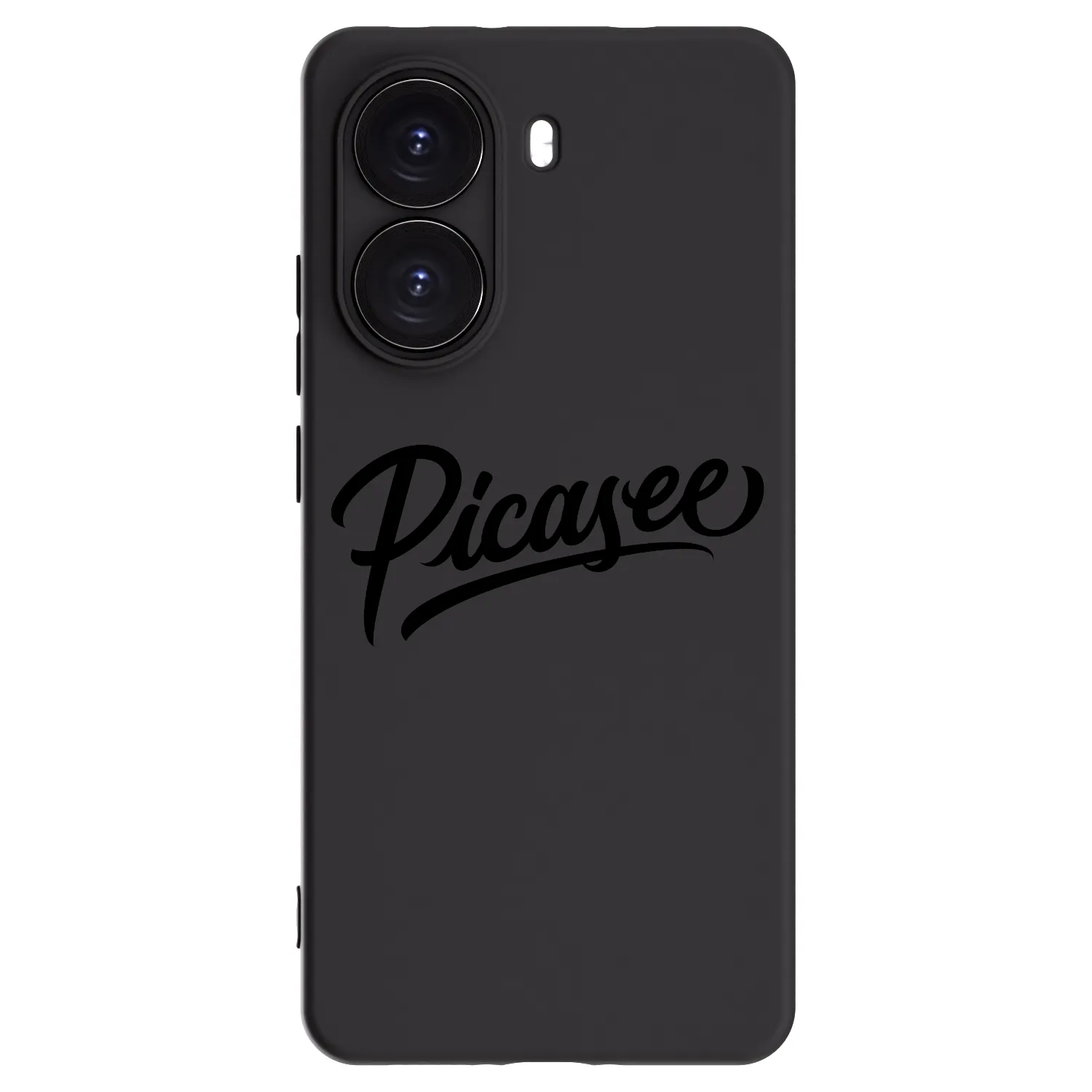 Picasee Xiaomi Poco X7 Pro 5G Hülle - Schwarzes Silikon - Picasee - old logo - black