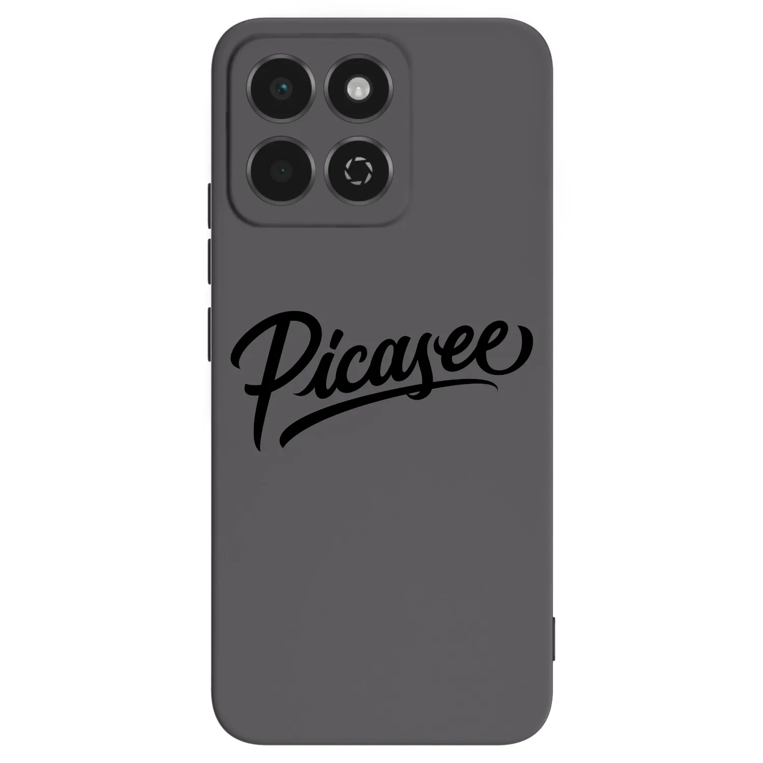 Picasee Honor 200 Smart 5G Hülle - Schwarzes Silikon - Picasee - old logo - black
