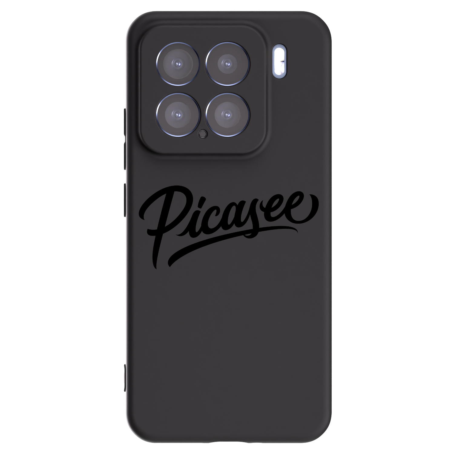 Picasee Xiaomi 15 Hülle - Schwarzes Silikon - Picasee - old logo - black