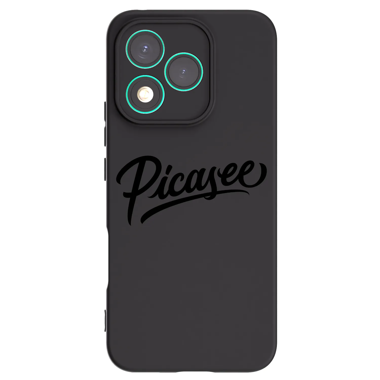 Picasee Honor 400 Lite 5G Hülle - Schwarzes Silikon - Picasee - old logo - black