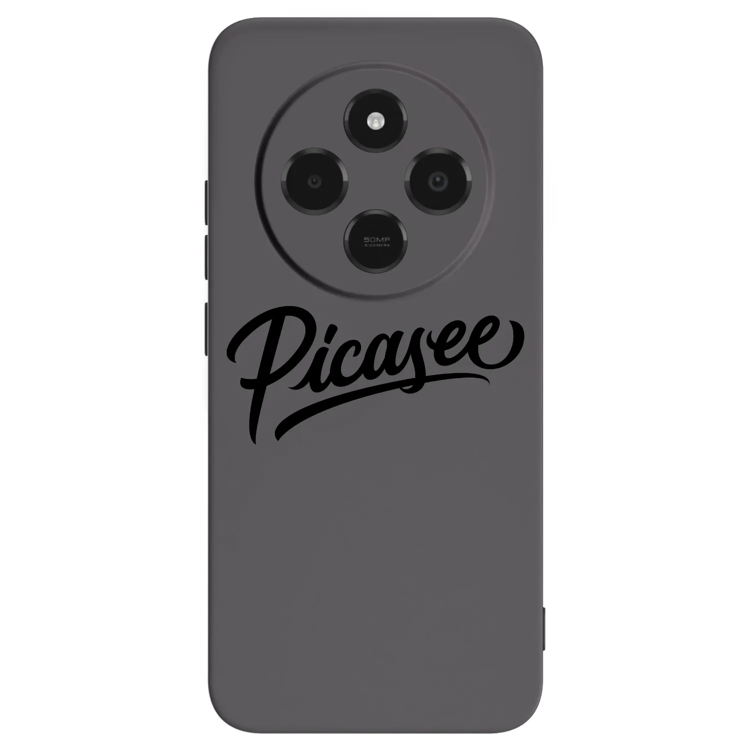Picasee Xiaomi Poco C75 Hülle - Schwarzes Silikon - Picasee - old logo - black