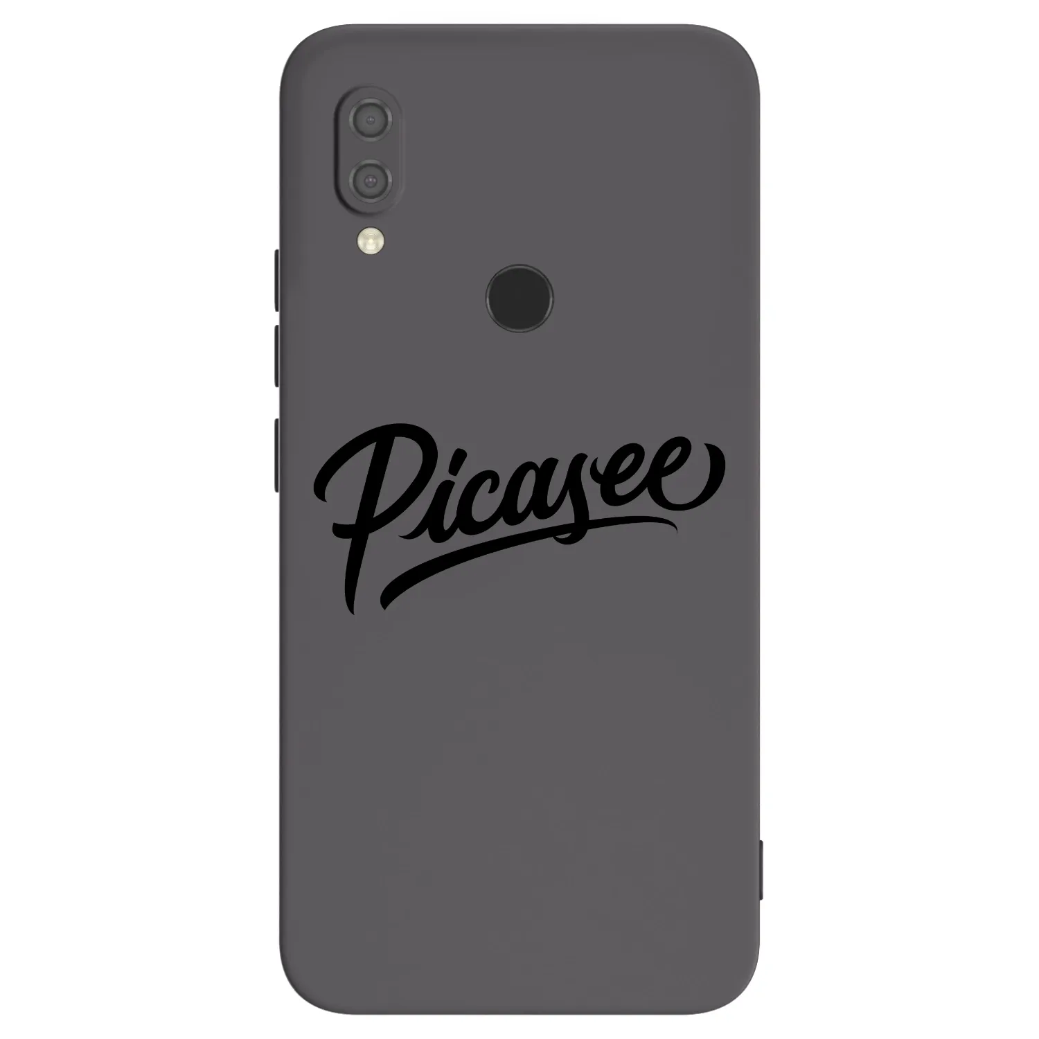 Picasee Xiaomi Redmi 7 Hülle - Schwarzes Silikon - Picasee - old logo - black