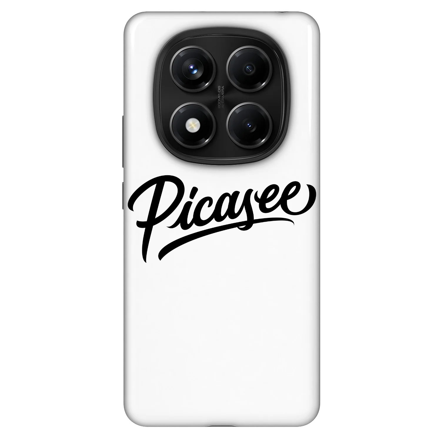 Picasee Fashion Case für Xiaomi Redmi Note 14 Pro 5G - Picasee - old logo - black