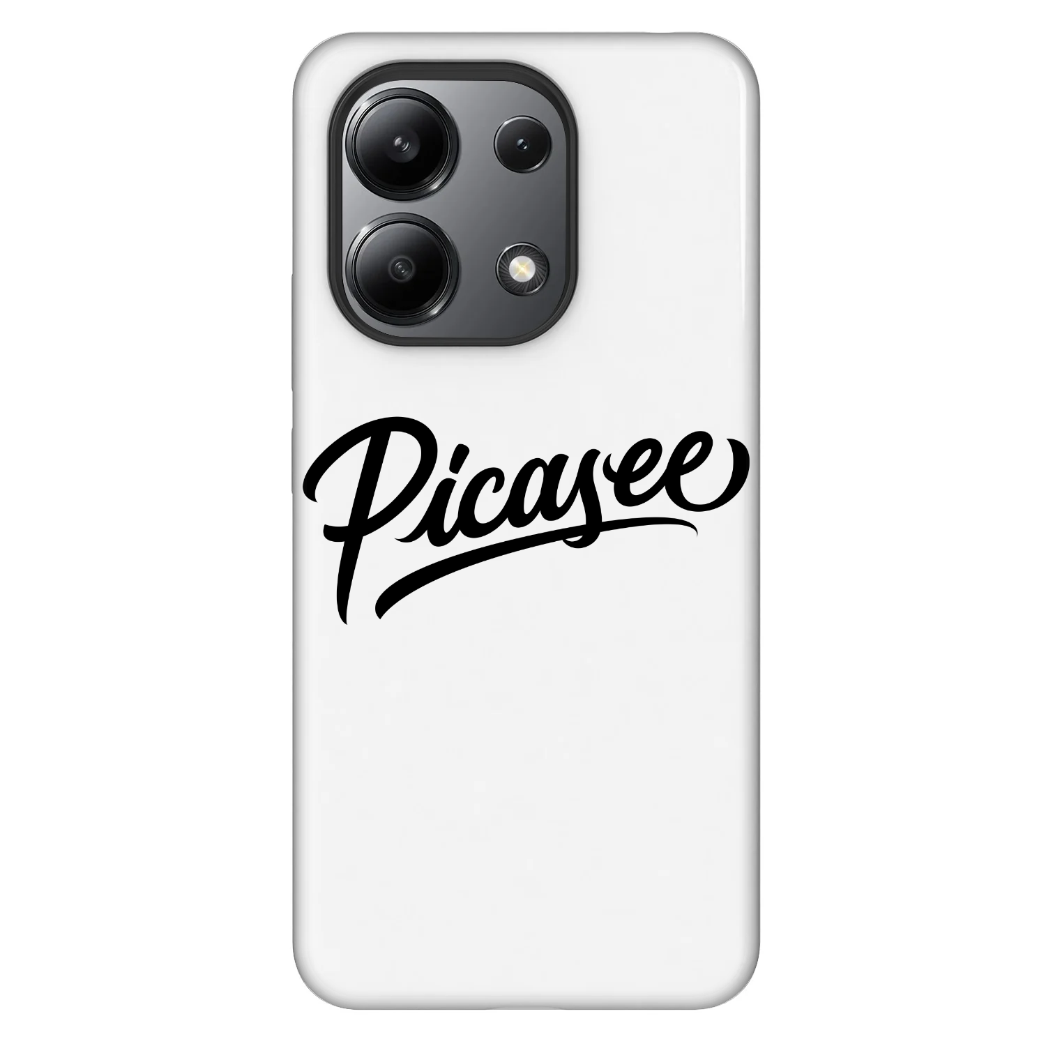 Picasee Fashion Case für Xiaomi Redmi Note 13 4G - Picasee - old logo - black