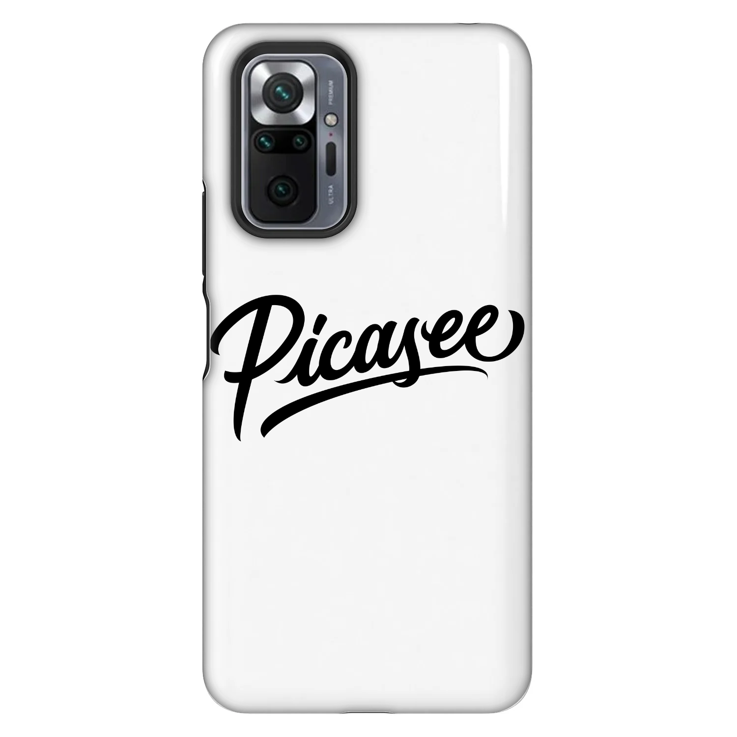 Picasee Fashion Case für Xiaomi Redmi Note 10 Pro - Picasee - old logo - black