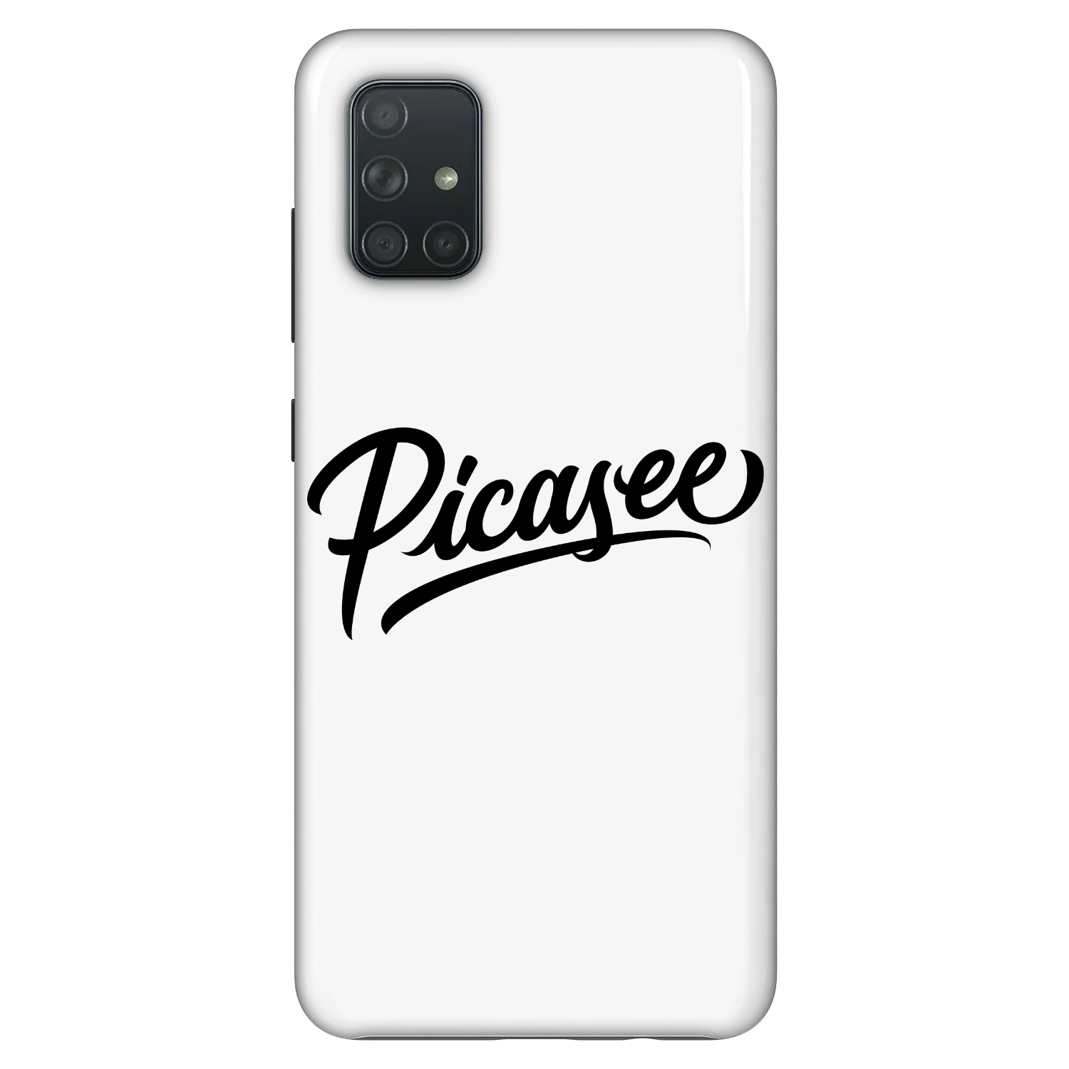 Picasee Fashion Case für Samsung Galaxy A71 A715F - Picasee - old logo - black