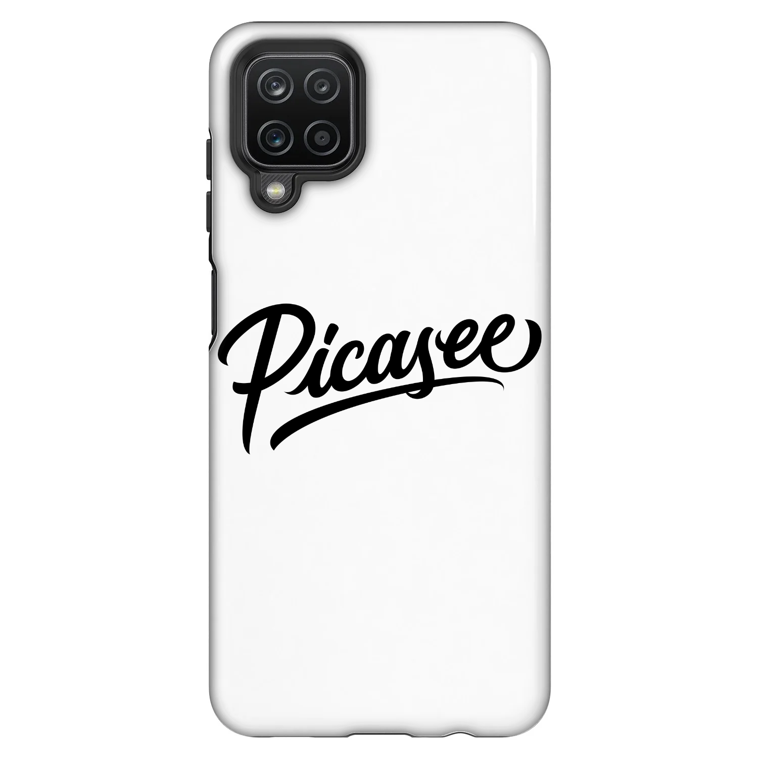 Picasee Fashion Case für Samsung Galaxy A12 A125F - Picasee - old logo - black