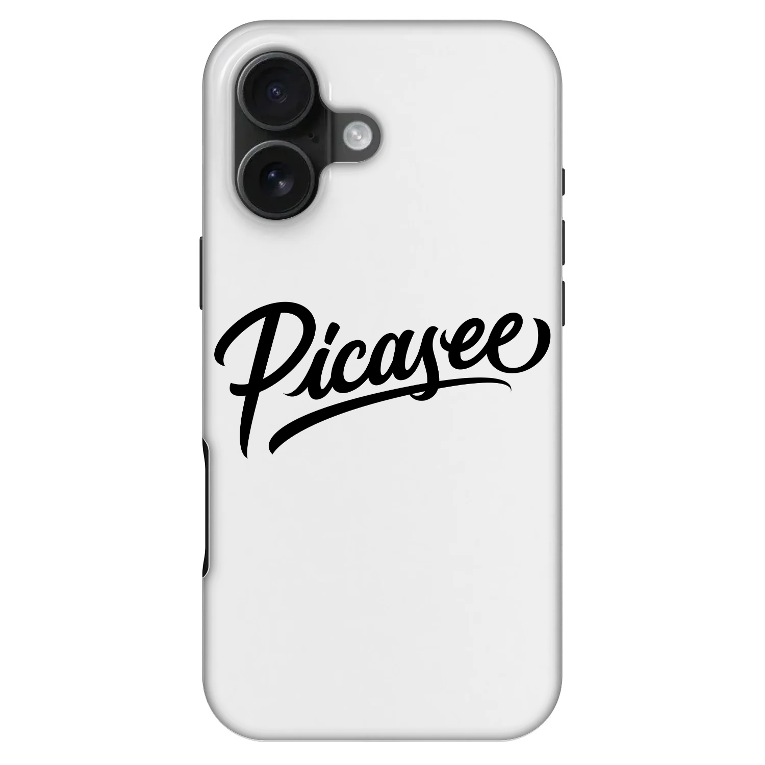 Picasee Fashion Case MagSafe für Apple iPhone 16 - Picasee - old logo - black