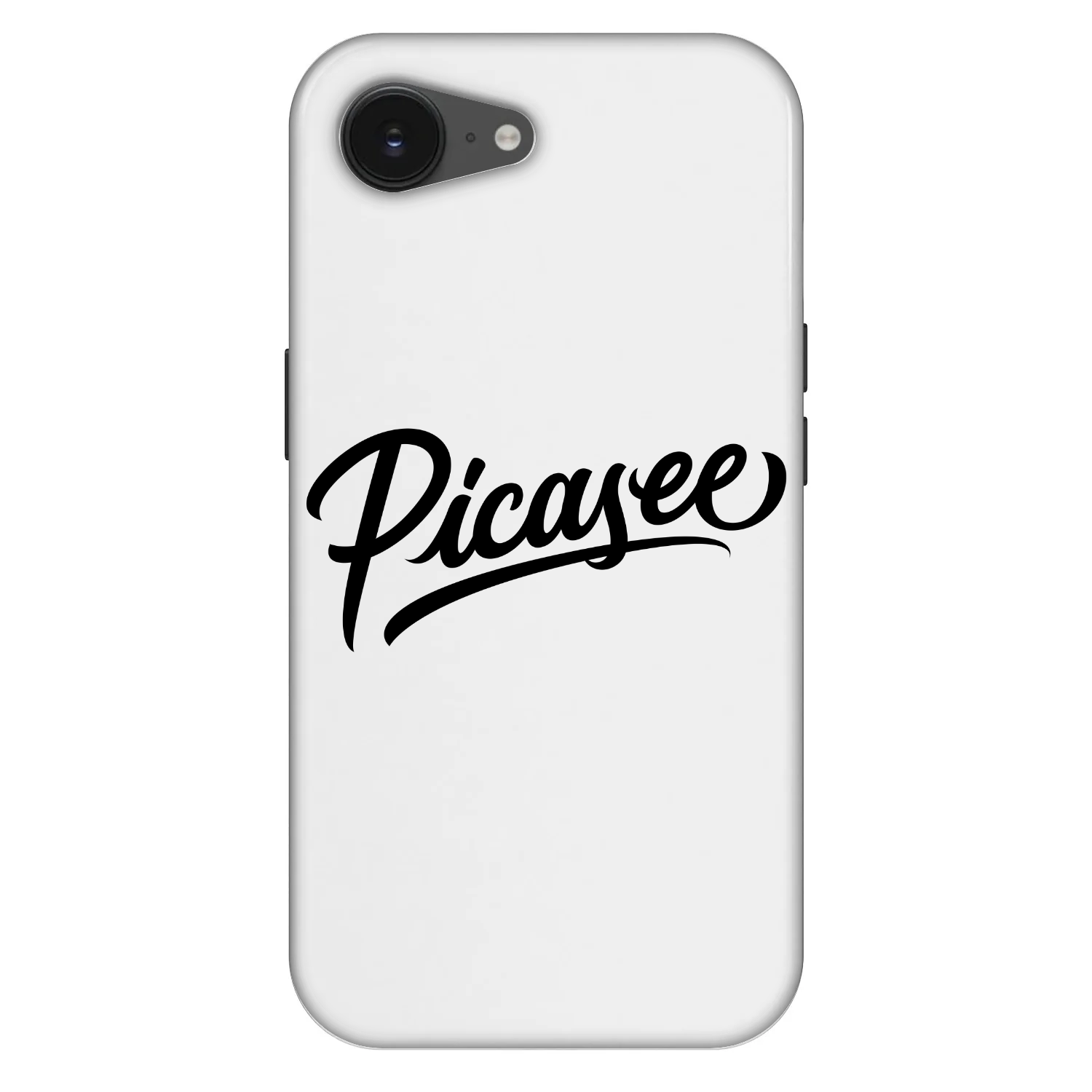 Picasee Fashion Case MagSafe für Apple iPhone 16e - Picasee - old logo - black