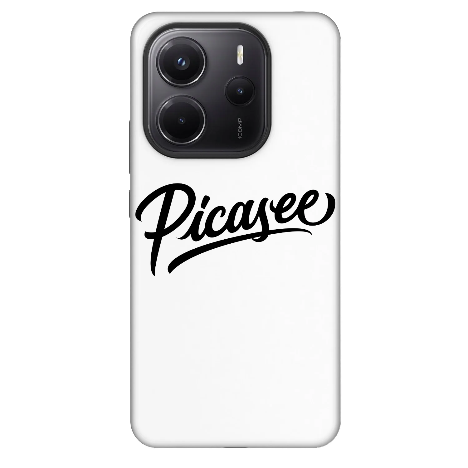 Picasee Fashion Case für Xiaomi Redmi Note 14 4G - Picasee - old logo - black