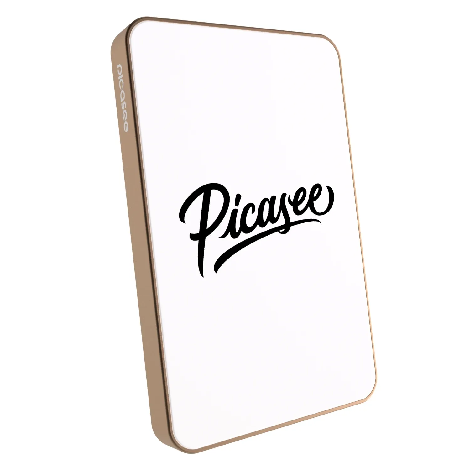 Picasee Powerbank mit MagSafe 5 000 mAh Golden - Picasee - old logo - black