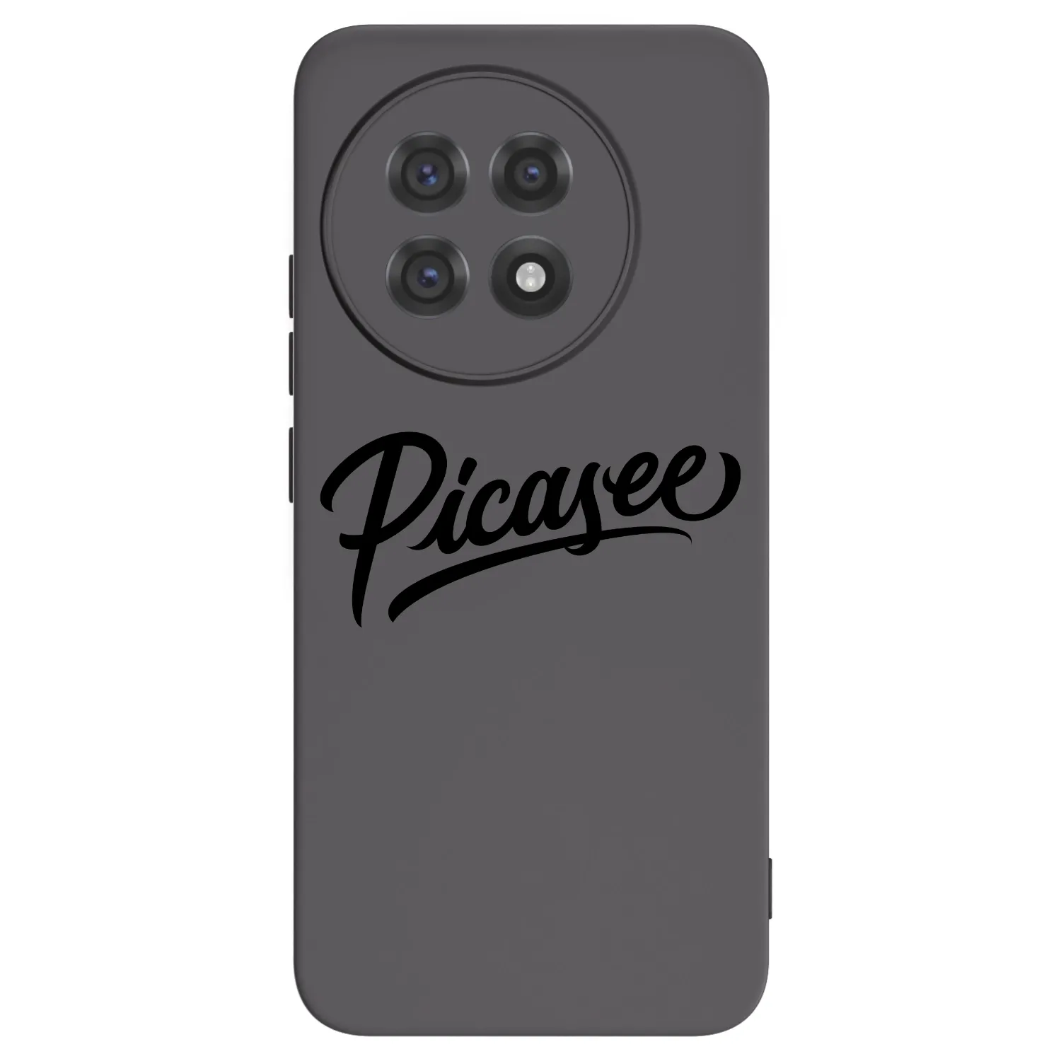 Picasee OnePlus 13R 5G Hülle - Schwarzes Silikon - Picasee - old logo - black
