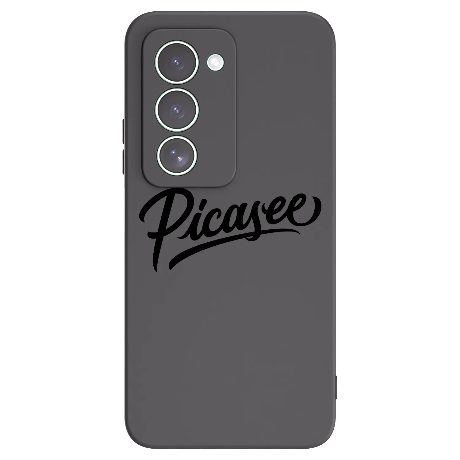 Picasee Xiaomi Redmi 15 5G Hülle - Schwarzes Silikon - Picasee - old logo - black