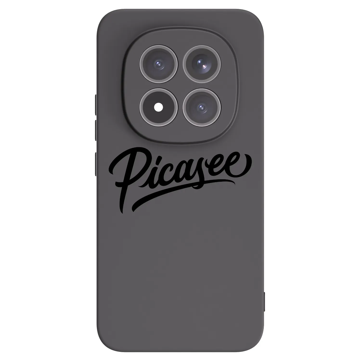 Picasee Xiaomi Redmi Note 15 Pro+ Hülle - Schwarzes Silikon - Picasee - old logo - black