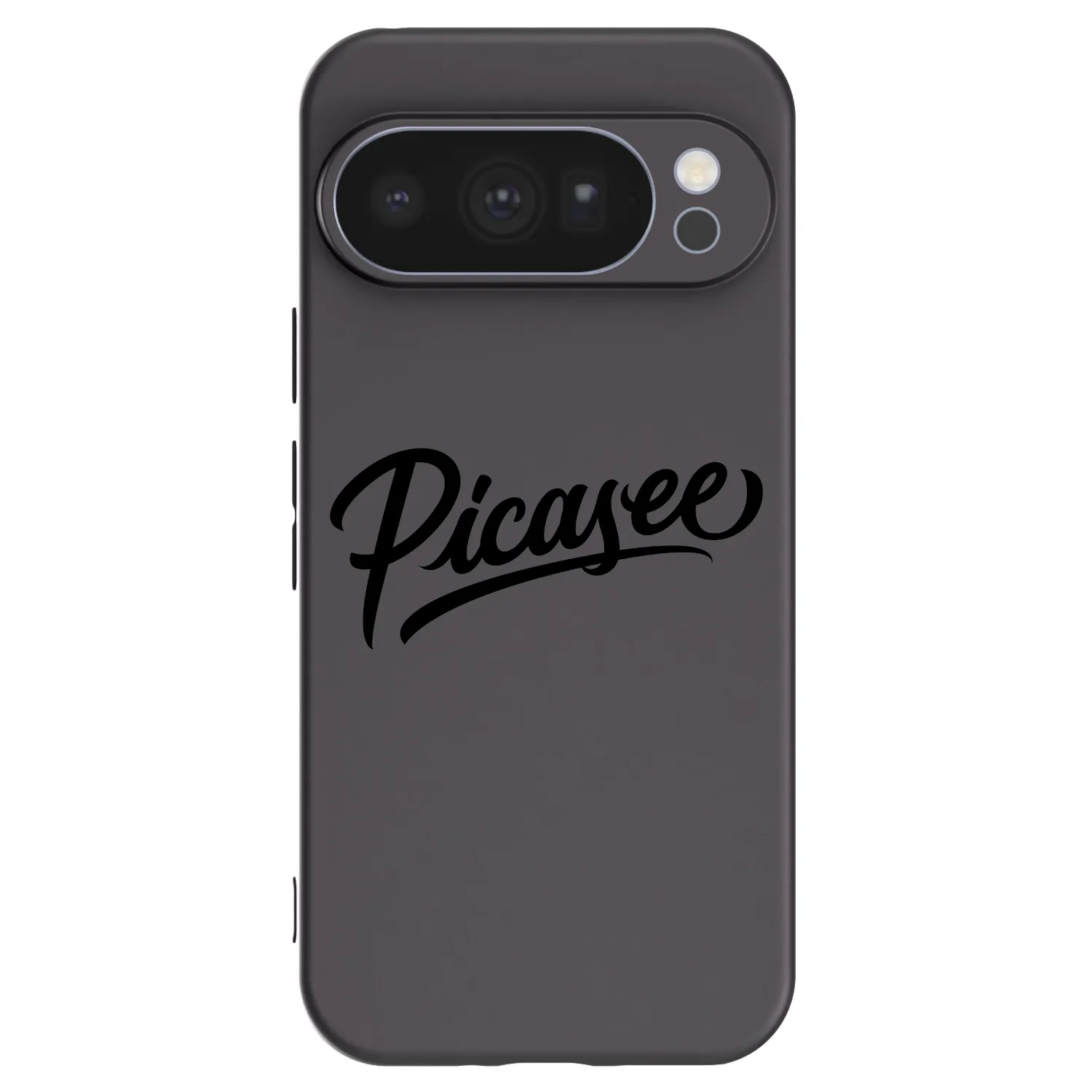 Picasee Google Pixel 10 Pro Hülle - Schwarzes Silikon - Picasee - old logo - black