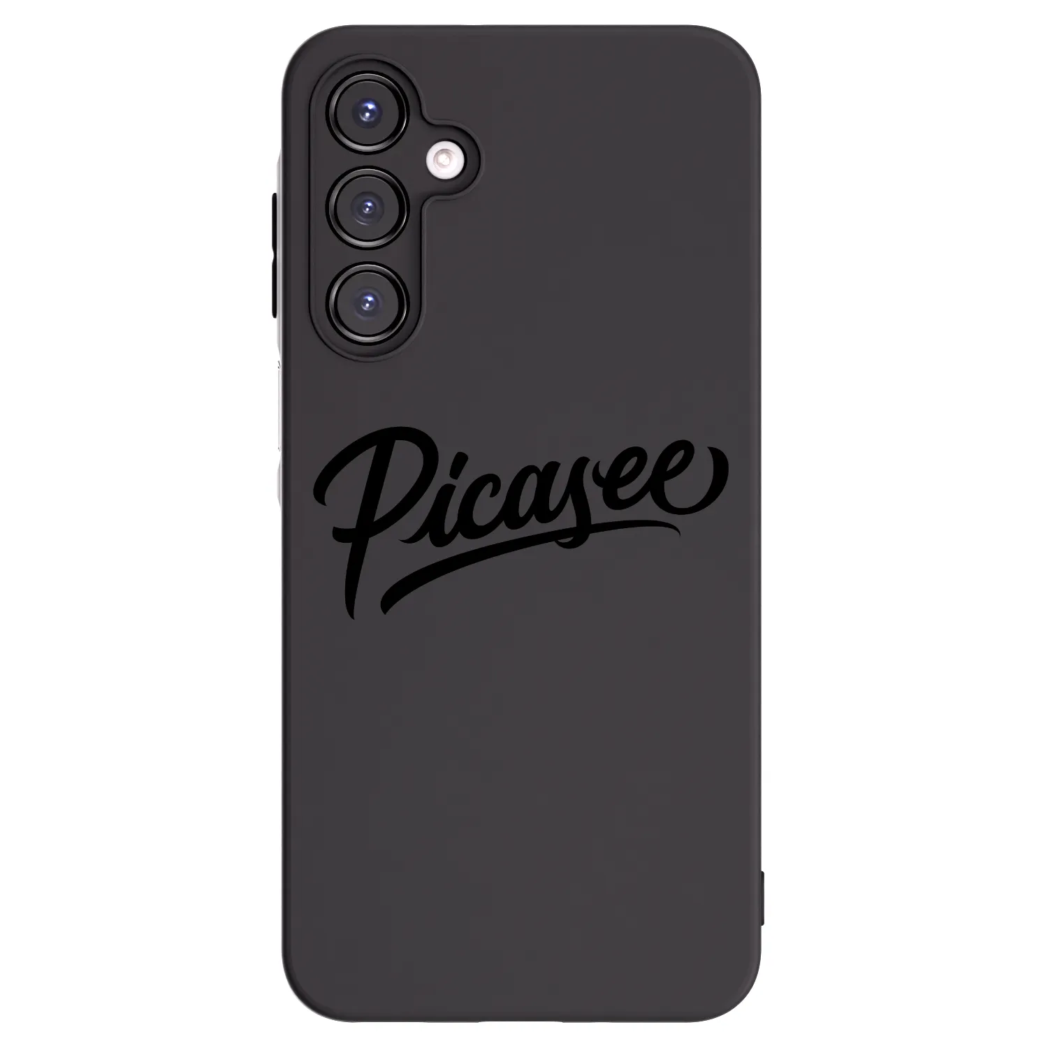 Picasee Samsung Galaxy A16 4G Hülle - Schwarzes Silikon - Picasee - old logo - black