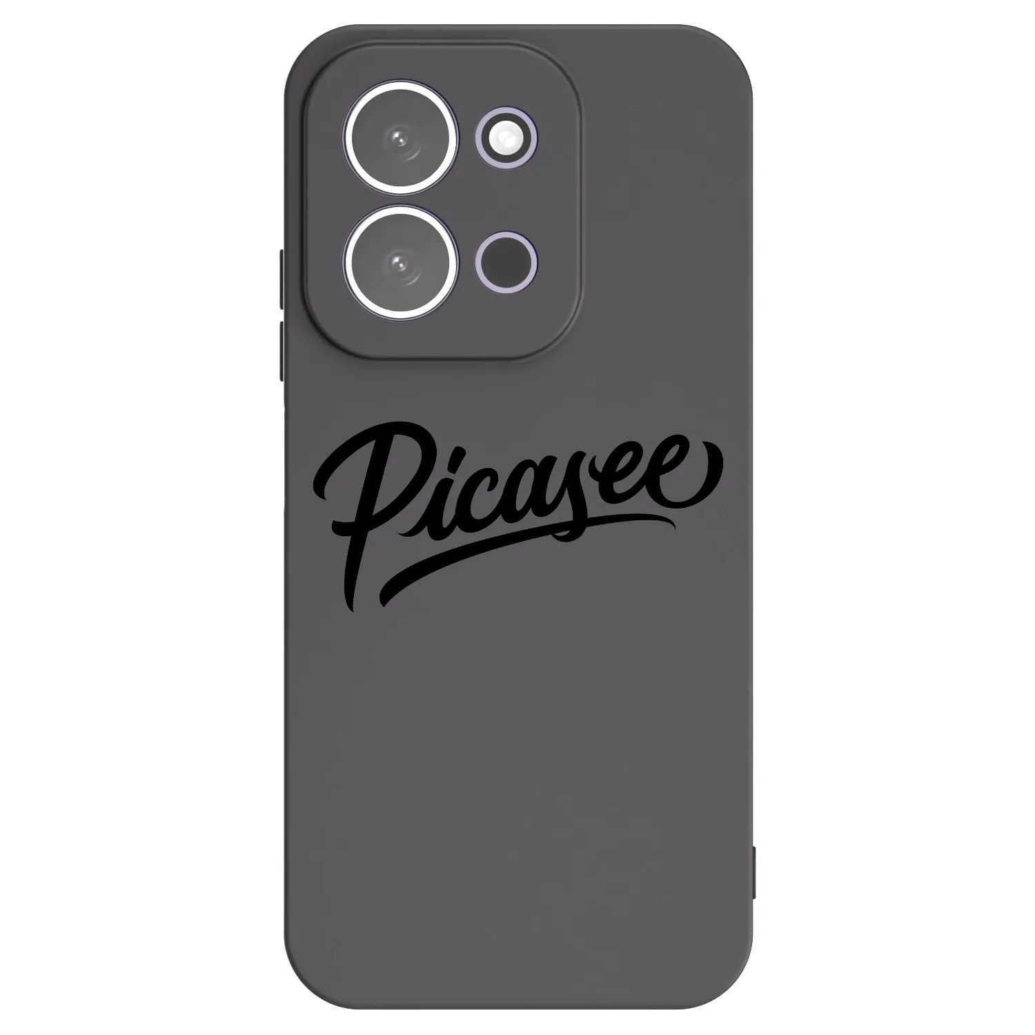 Picasee Xiaomi Redmi 15C 5G Hülle - Schwarzes Silikon - Picasee - old logo - black