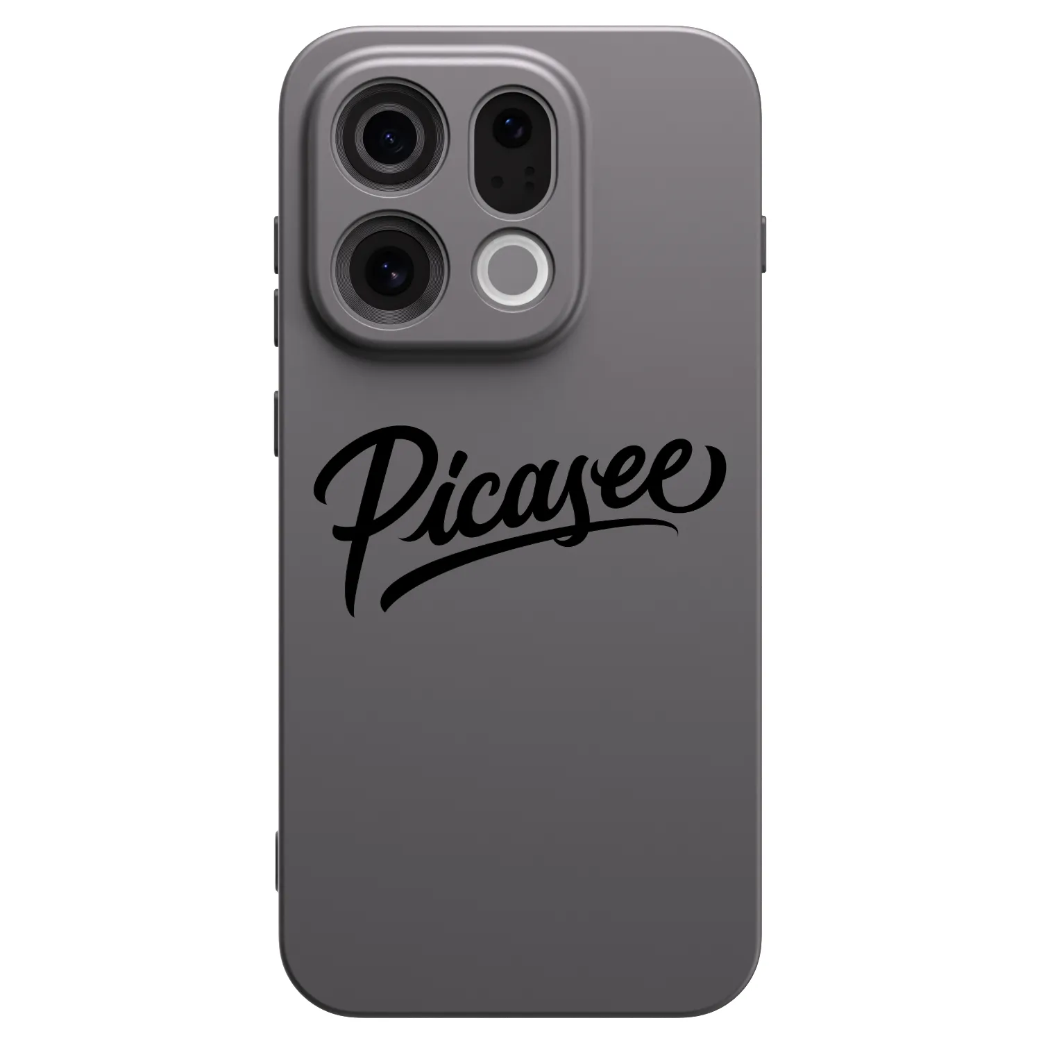 Picasee OPPO Find X9 Hülle - Schwarzes Silikon - Picasee - old logo - black