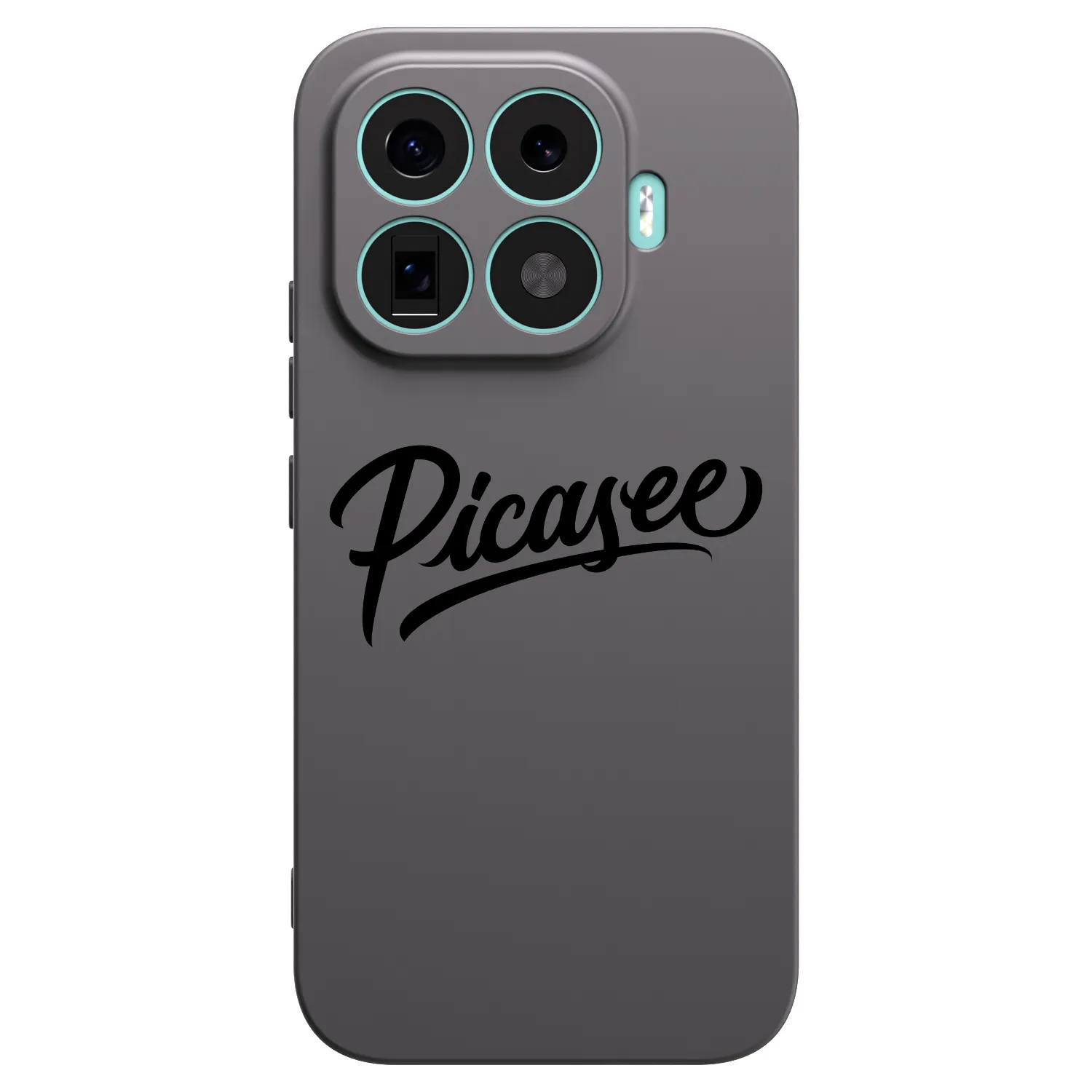 Picasee Xiaomi 17T Hülle - Schwarzes Silikon - Picasee - old logo - black