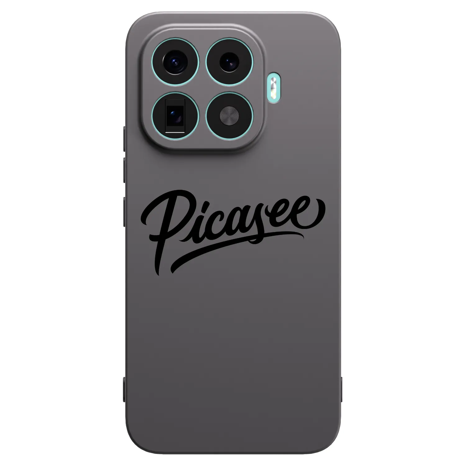 Picasee Xiaomi 17T Pro Hülle - Schwarzes Silikon - Picasee - old logo - black