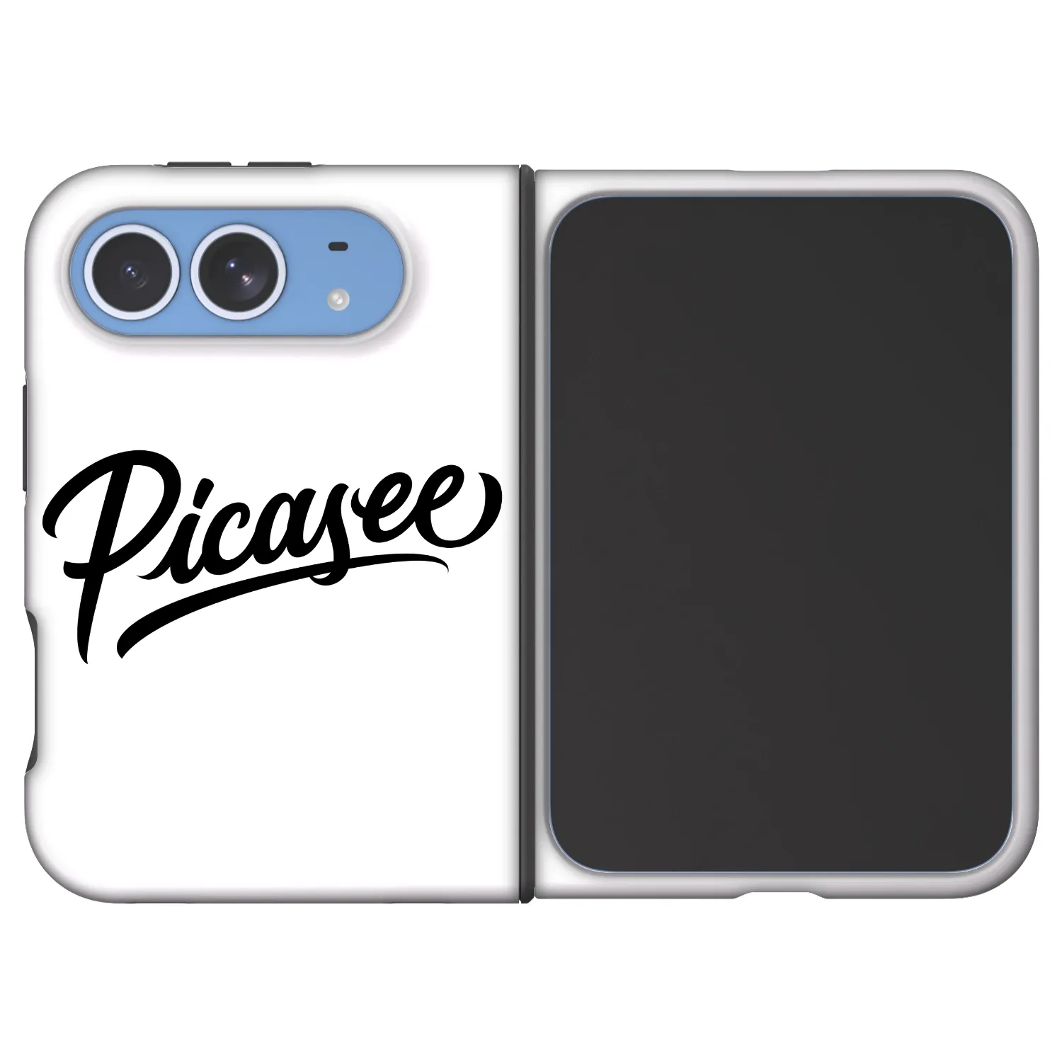 Picasee Fashion Case MagSafe für Apple iPhone Duo - Picasee - old logo - black