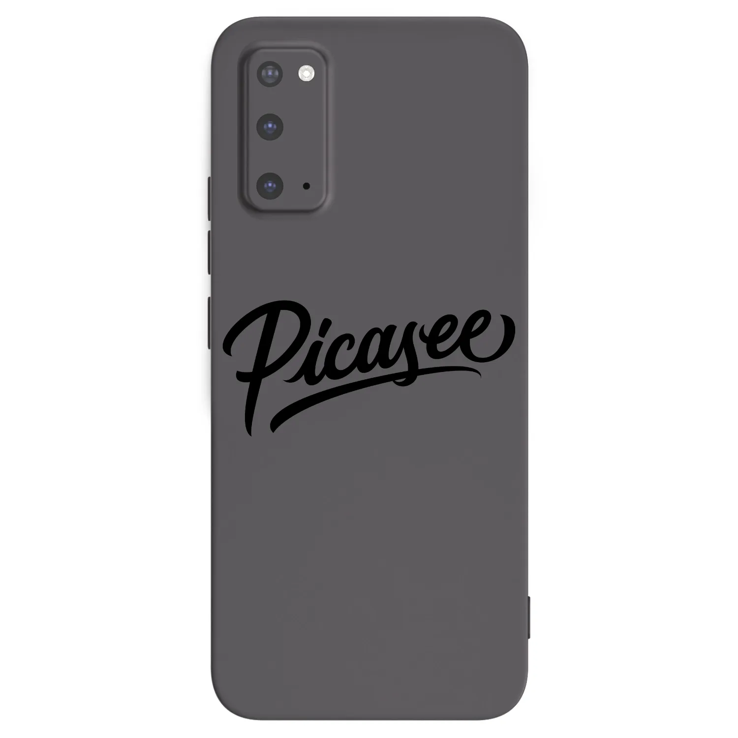 Picasee Samsung Galaxy S20 G980F Hülle - Schwarzes Silikon - Picasee - old logo - black