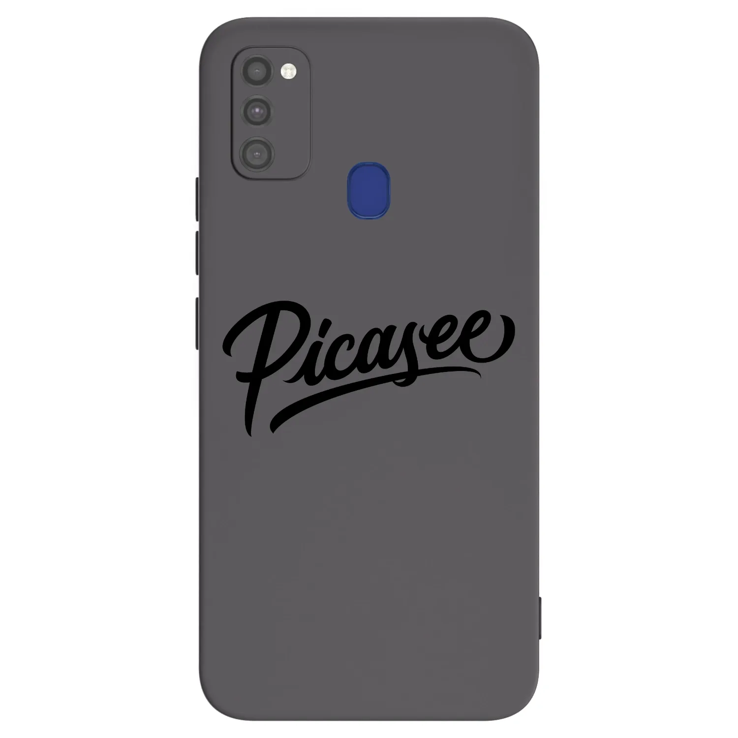 Picasee Samsung Galaxy M21 M215F Hülle - Schwarzes Silikon - Picasee - old logo - black