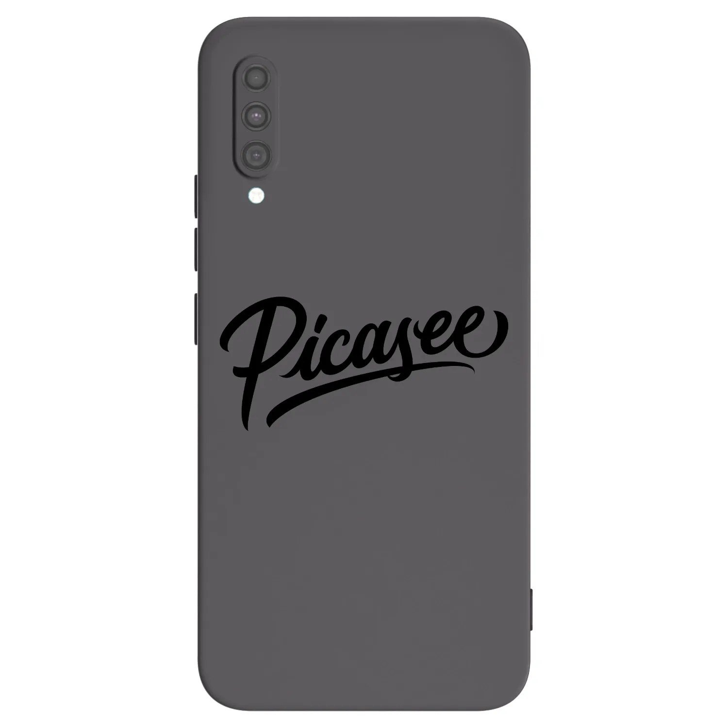 Picasee Samsung Galaxy A30s A307F Hülle - Schwarzes Silikon - Picasee - old logo - black