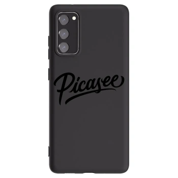 Picasee Samsung Galaxy S20 FE Hülle - Schwarzes Silikon - Picasee - old logo - black