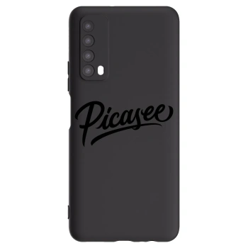 Picasee Huawei P Smart 2021 Hülle - Schwarzes Silikon - Picasee - old logo - black